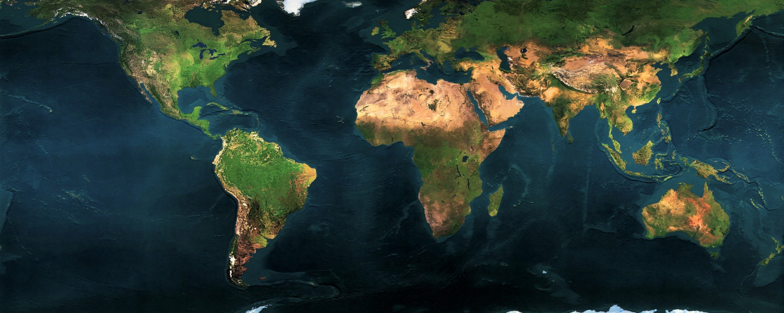 map, world