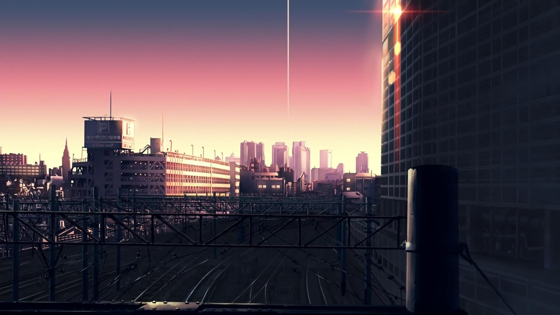 nature, cityscape, The Place Promised In Our Early Days, anime