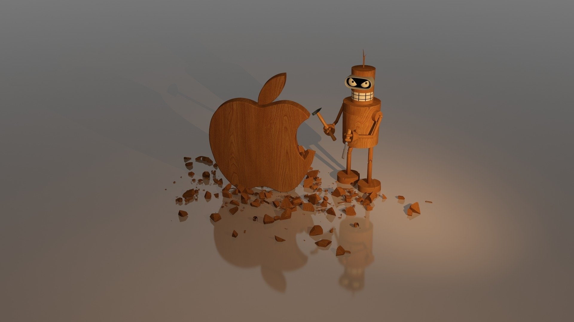 Technology, Apple, Bender (Futurama)