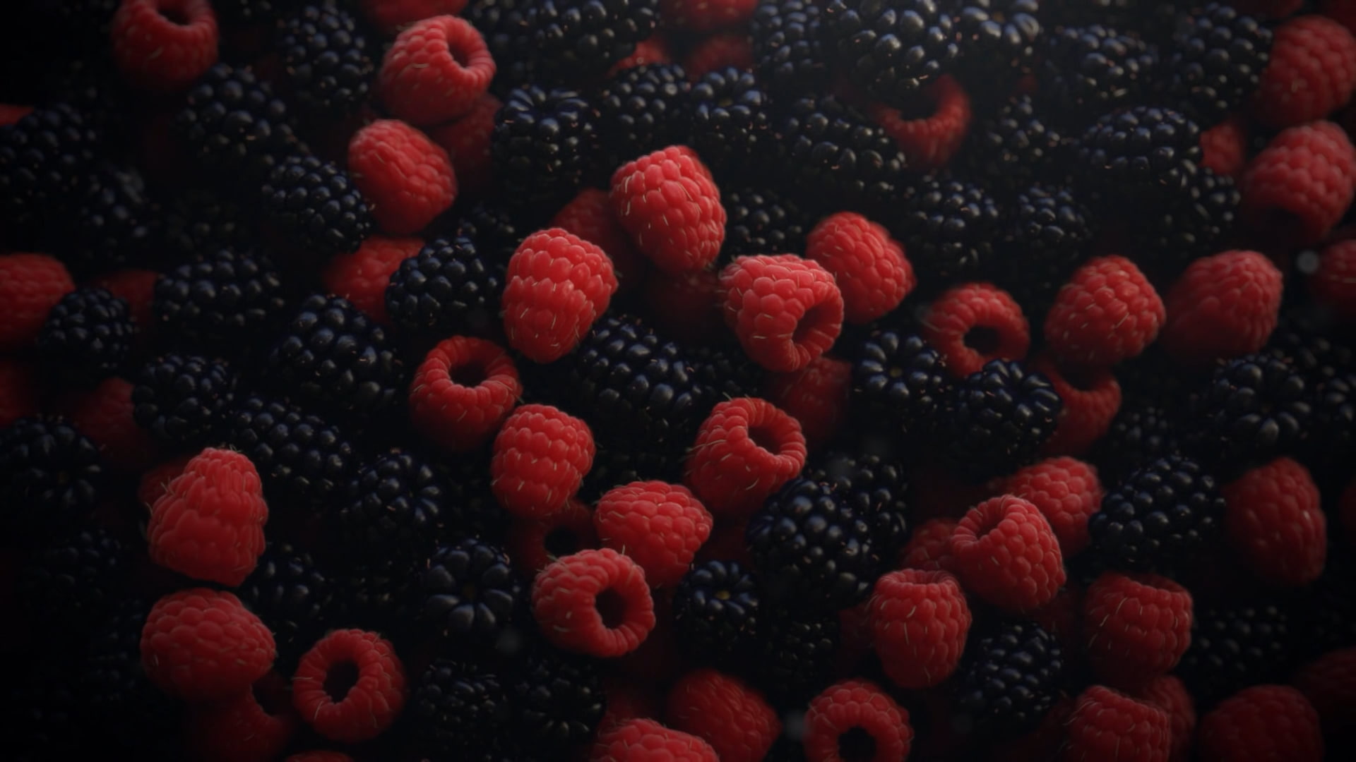 rasberry, fruit, food