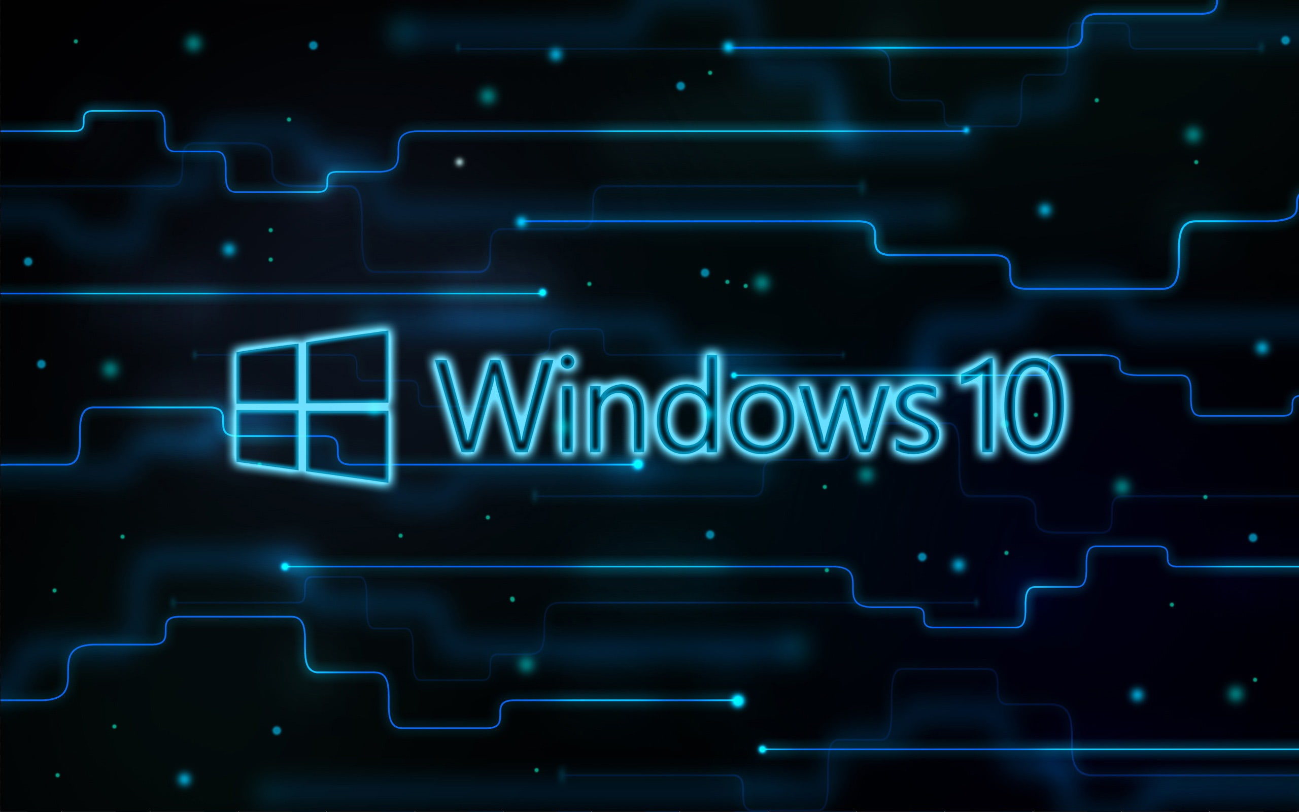 Windows 10 HD Theme Desktop Wallpaper 13, Windows 10 logo, text
