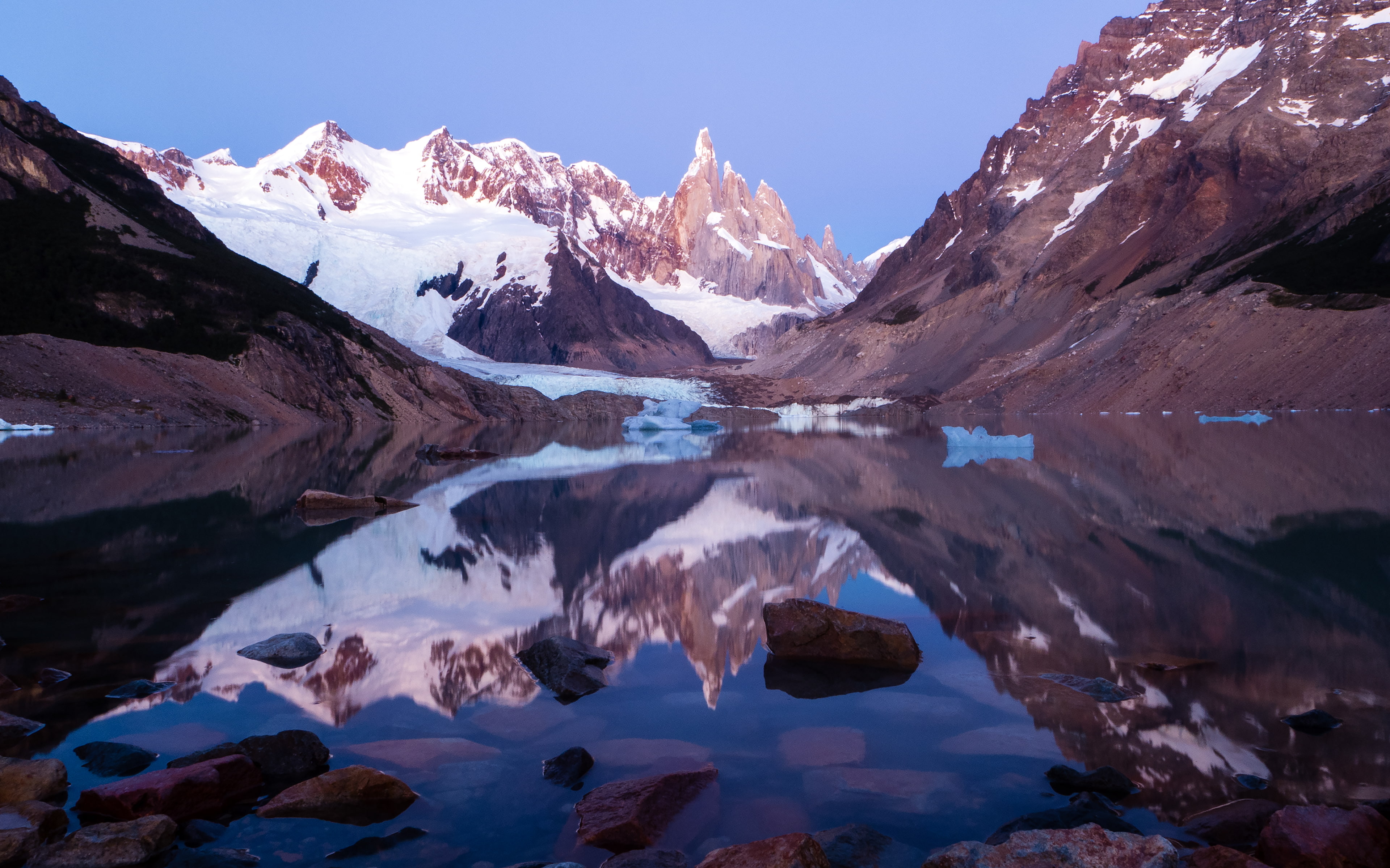 Los Glaciares National Park, Lake, Argentina, 4K
