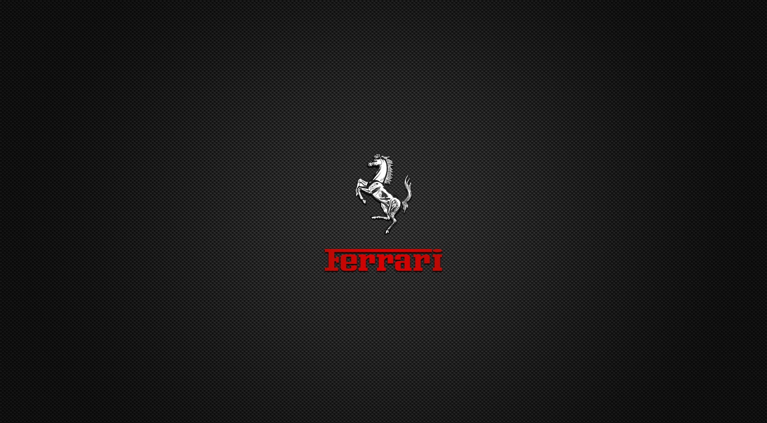 Ferrari, Aero, Black, Logo, Fiberglass