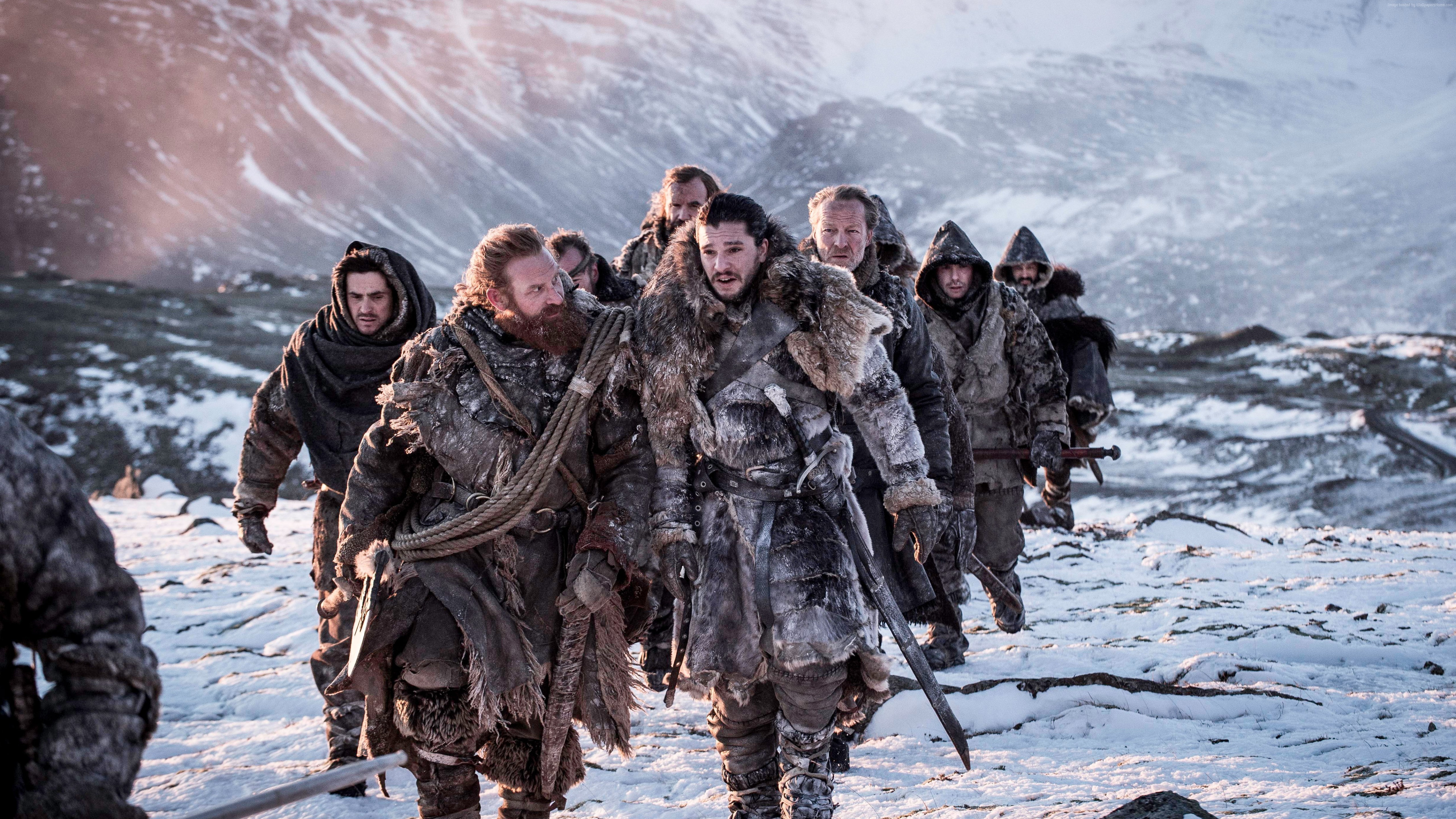 5k, Jon Snow, Kit Harington, TV Series, Game of Thrones Season 7