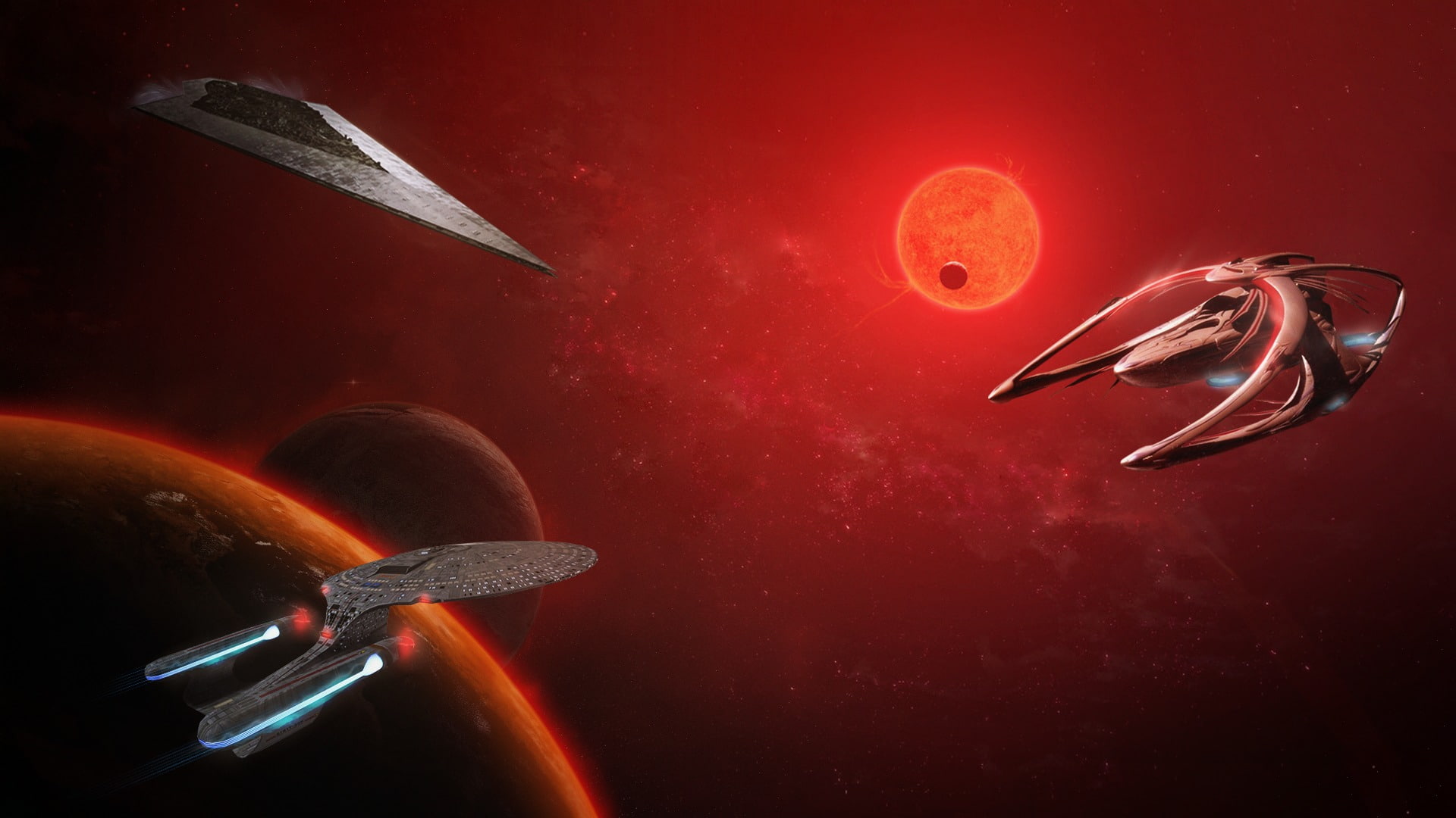 Wars, Andromeda, Star, Enterprise-D, USS Enterprise NCC-1701-D