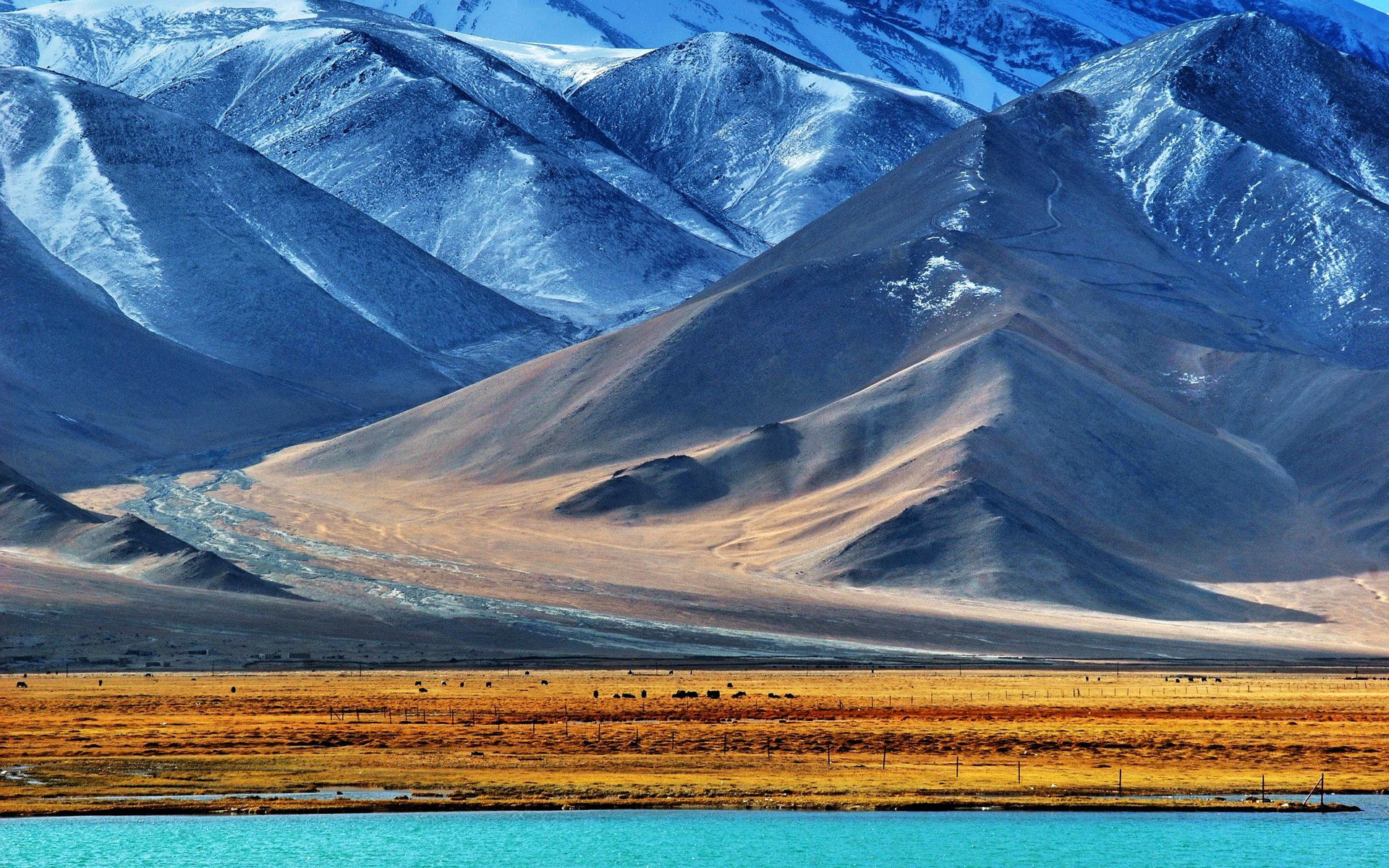 Pamir, Tajikistan, Mountain, Lake, landscape, environment, beauty in nature