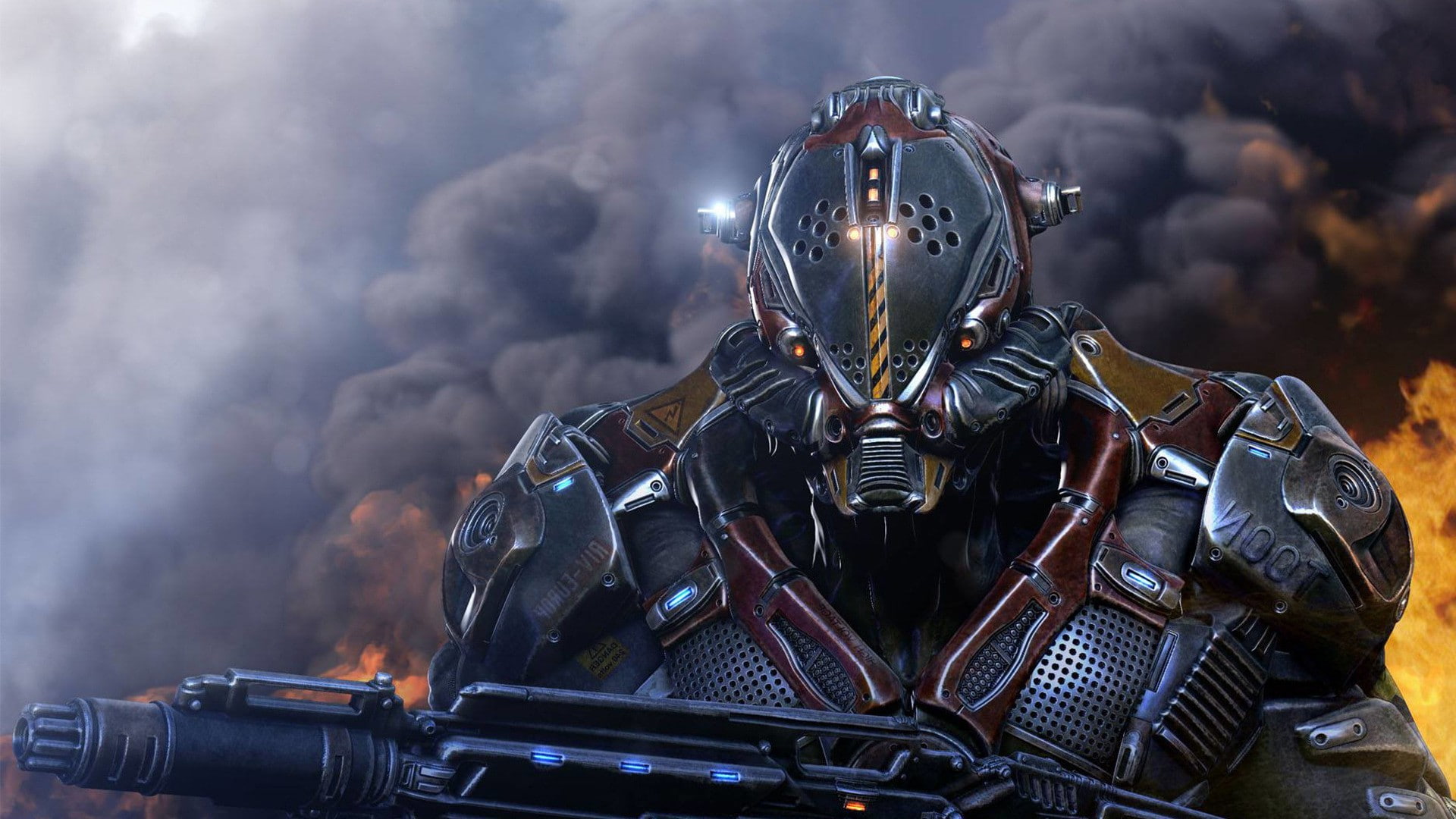 artwork, robot, war