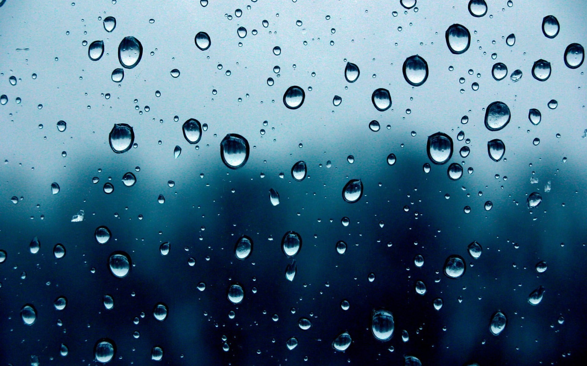 water drops on clear glass window, waterfall, liquid, rain, raindrop
