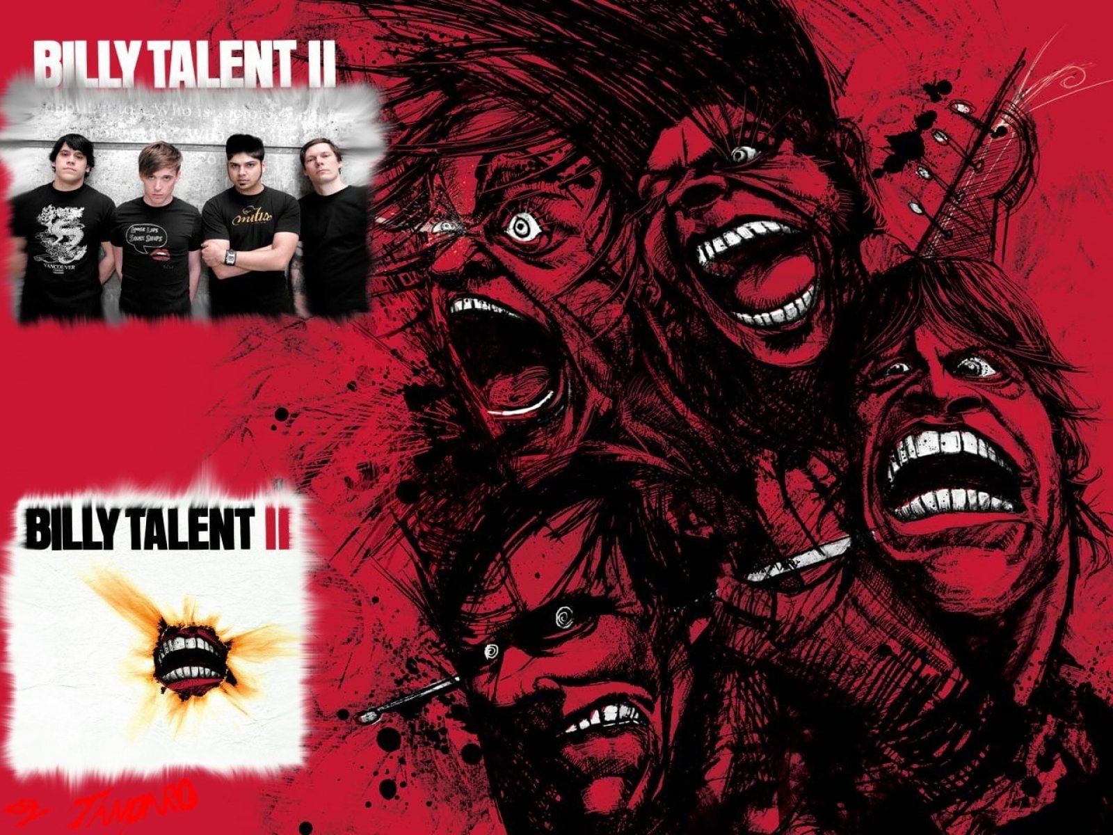 Free Download Hd Wallpaper 1billytalent Alternative Anarchy Canadian Dark Hardcore