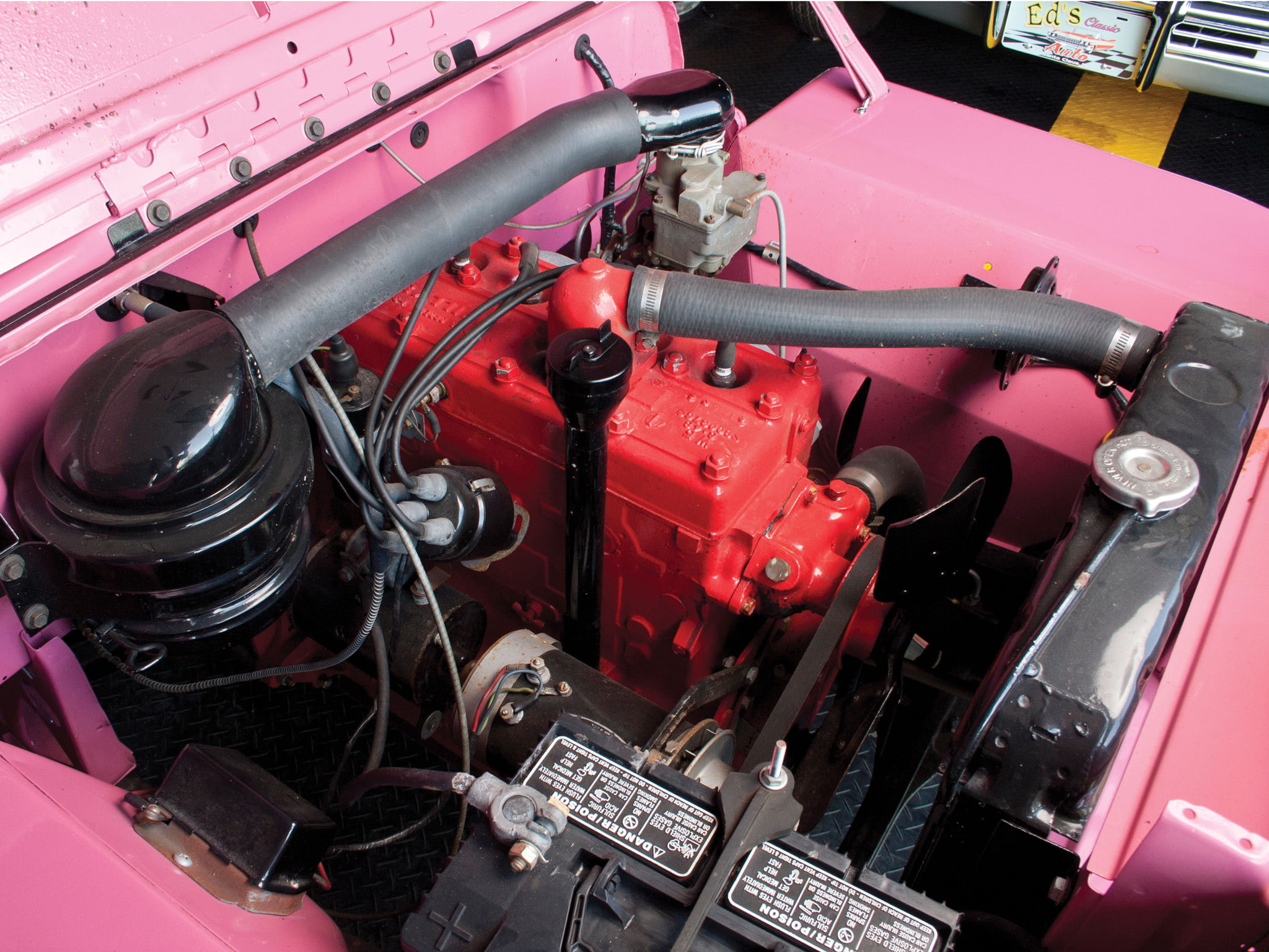 1959, 4x4, dj 3a, engine, engines, jeep, retro, surrey, willys