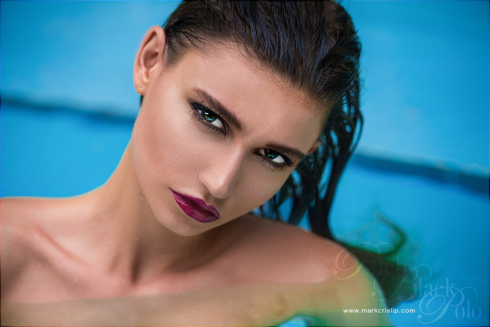 Free Download Hd Wallpaper Ilvy Kokomo Women Face Swimming Pool