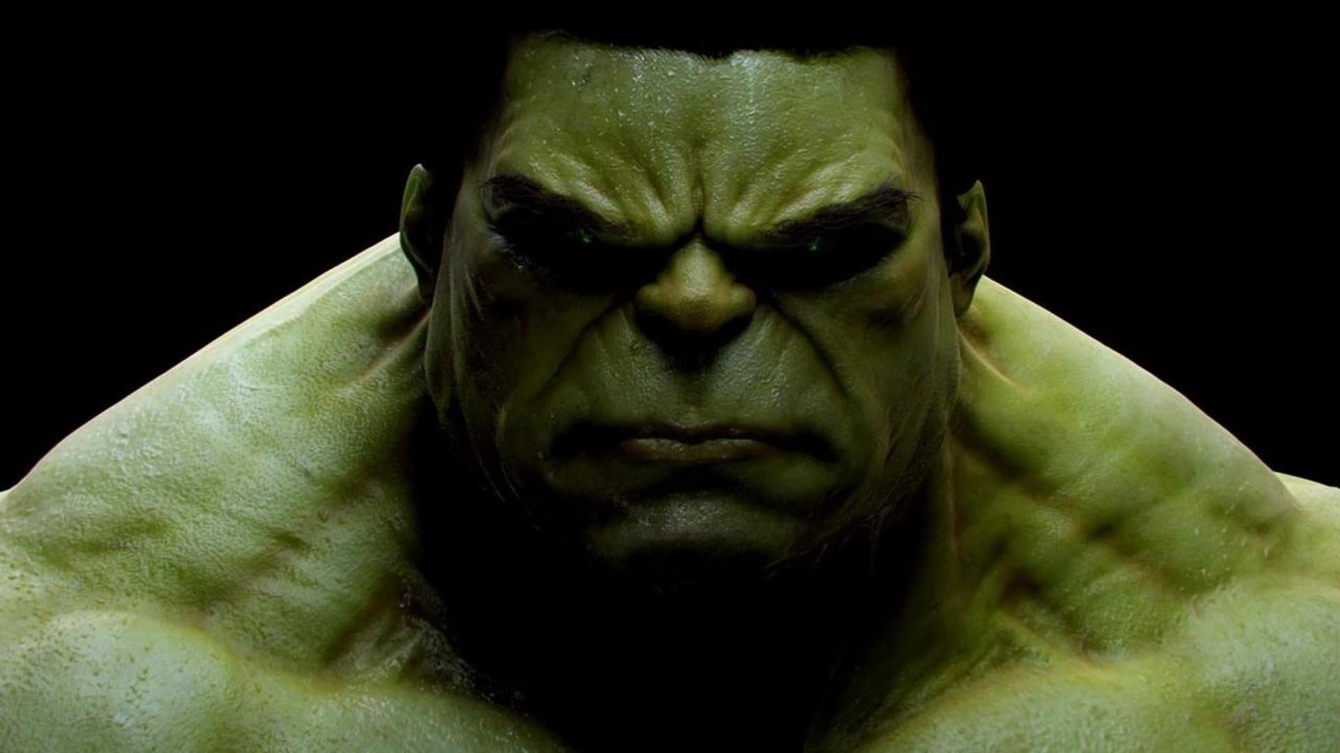 The Incredible Hulk, Marvel Comics, studio shot, one person, portrait