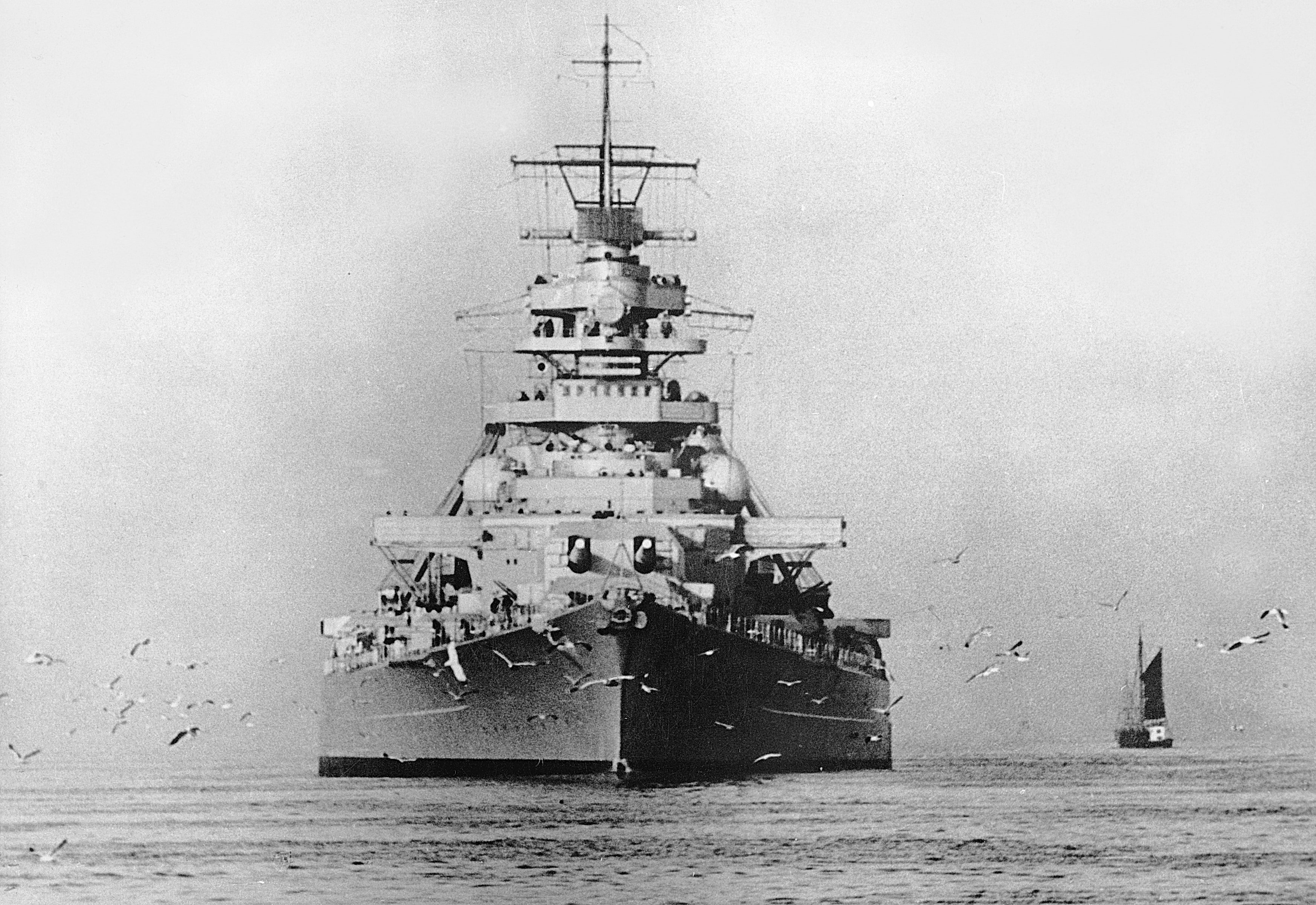 Bismarck (ship), military, Warship