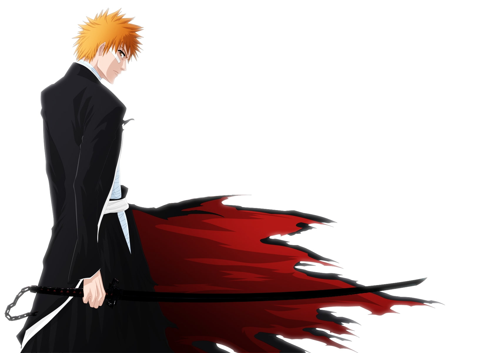 Free Download | HD Wallpaper: Bleach Kurosaki Ichigo Bankai Zanpakuto ...