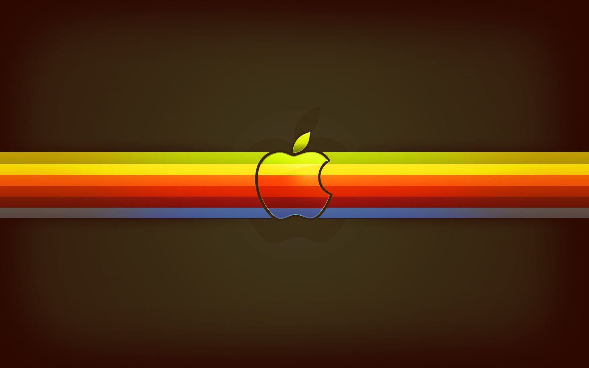 Apple Mix Colours, apple logo, apple background, logo apple