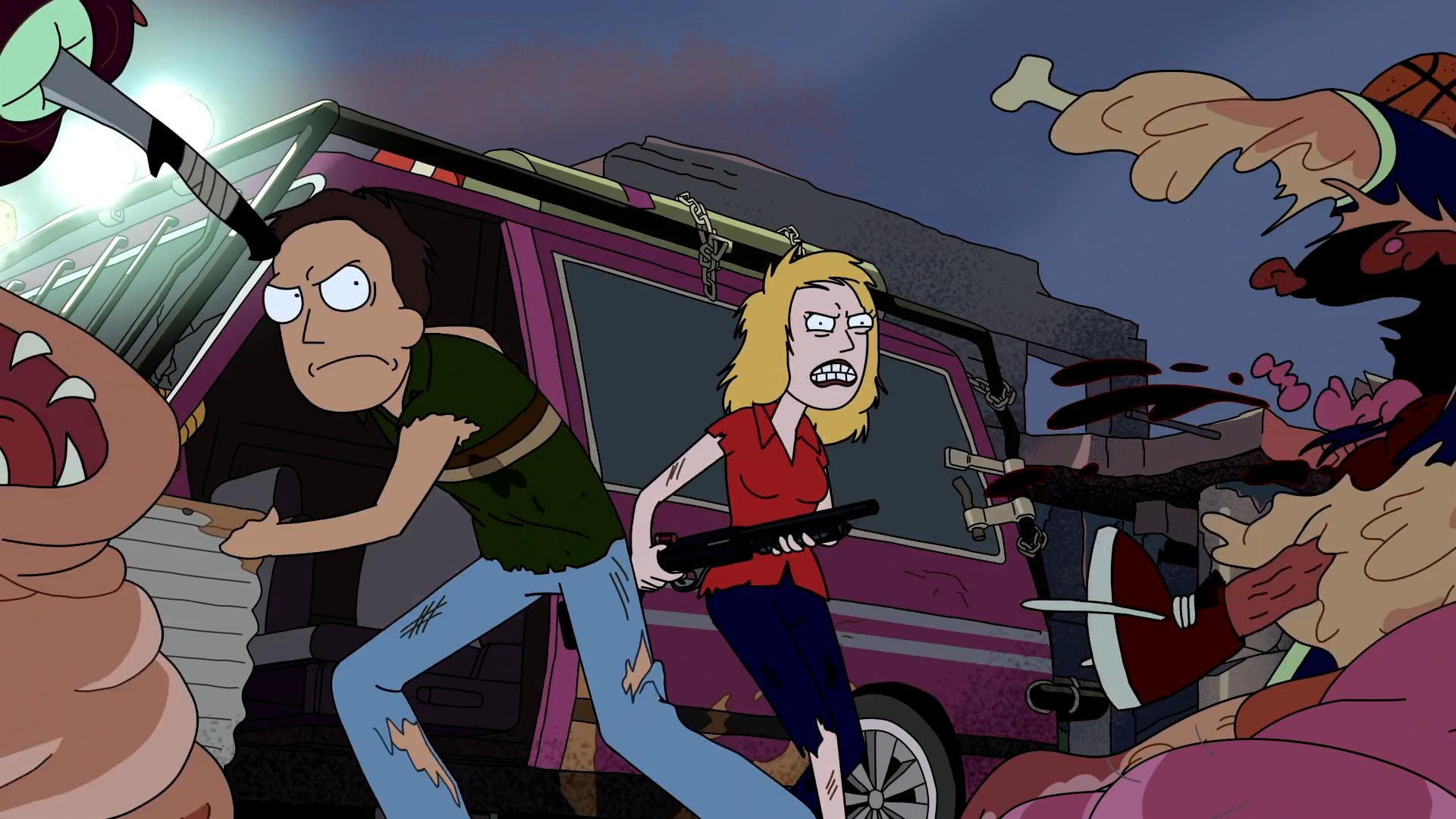 TV Show, Rick and Morty, Beth Smith, Jerry Smith