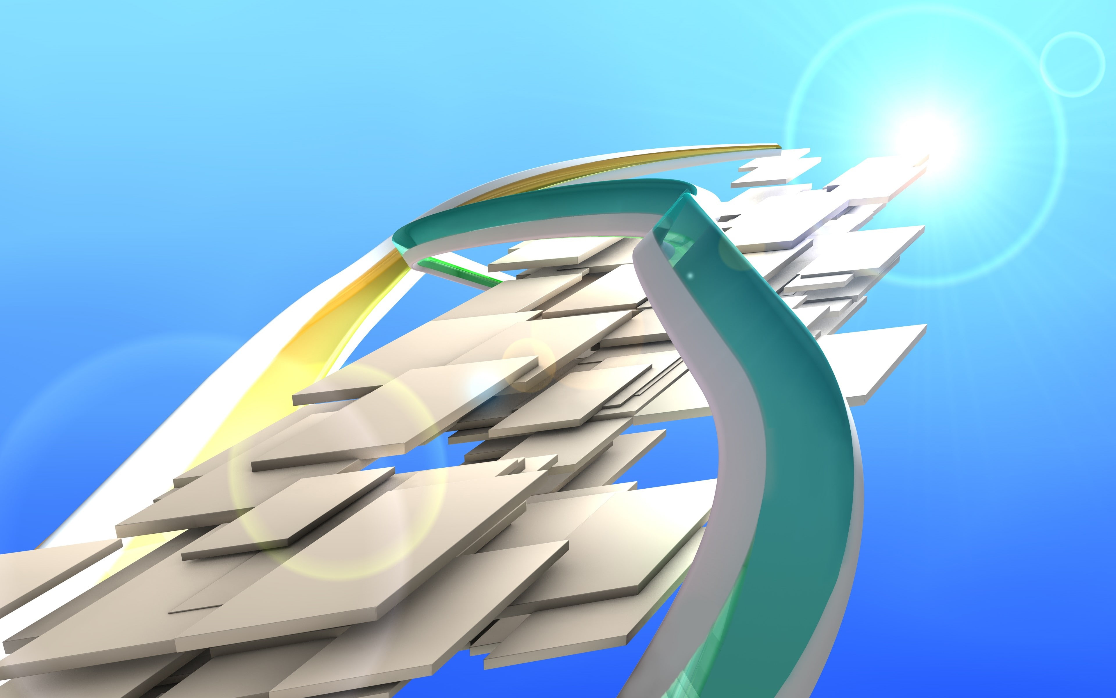Surface, Shape, Light, Glare, Sky, Bright, blue, clear sky