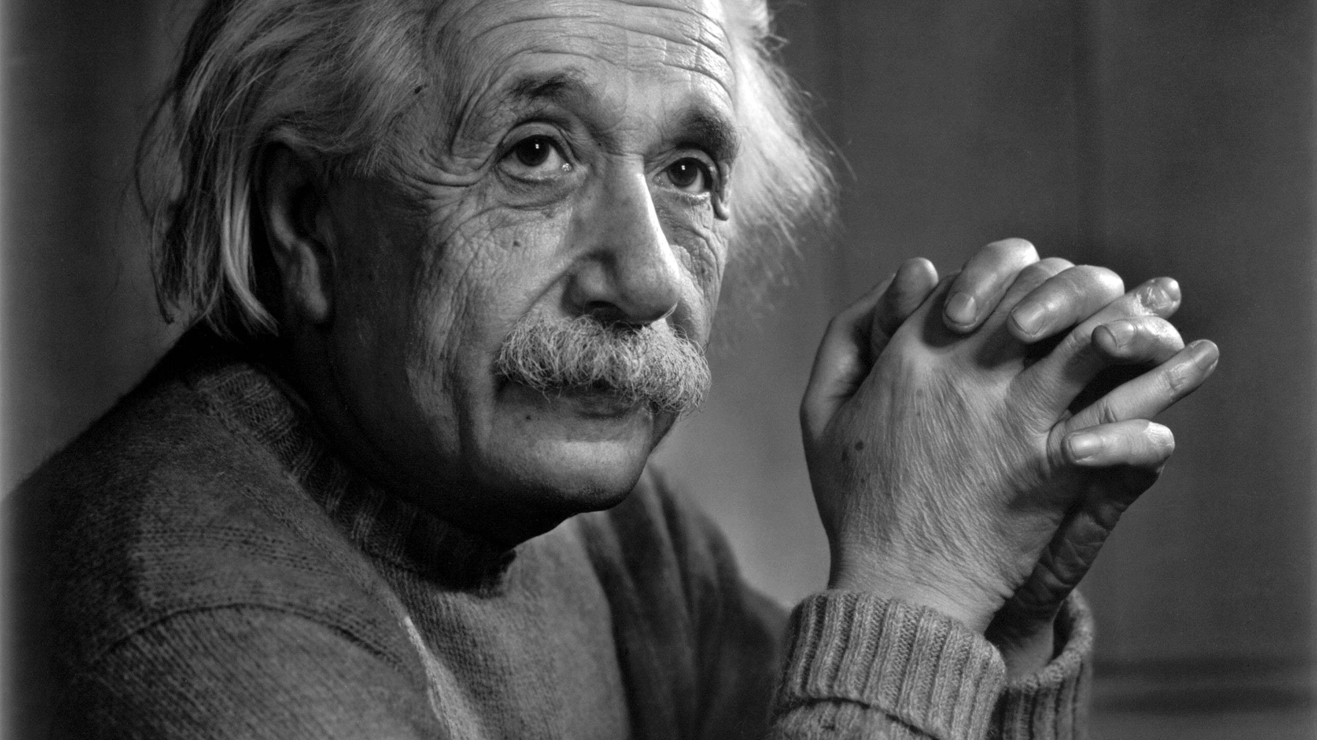 Albert Einstein Monochrome, albert einstein, math, genius