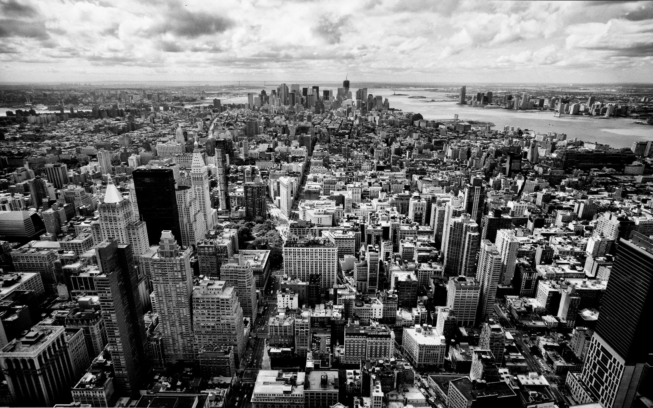 grayscale city, new York, nyc, new York City, uSA, manhattan - New York City