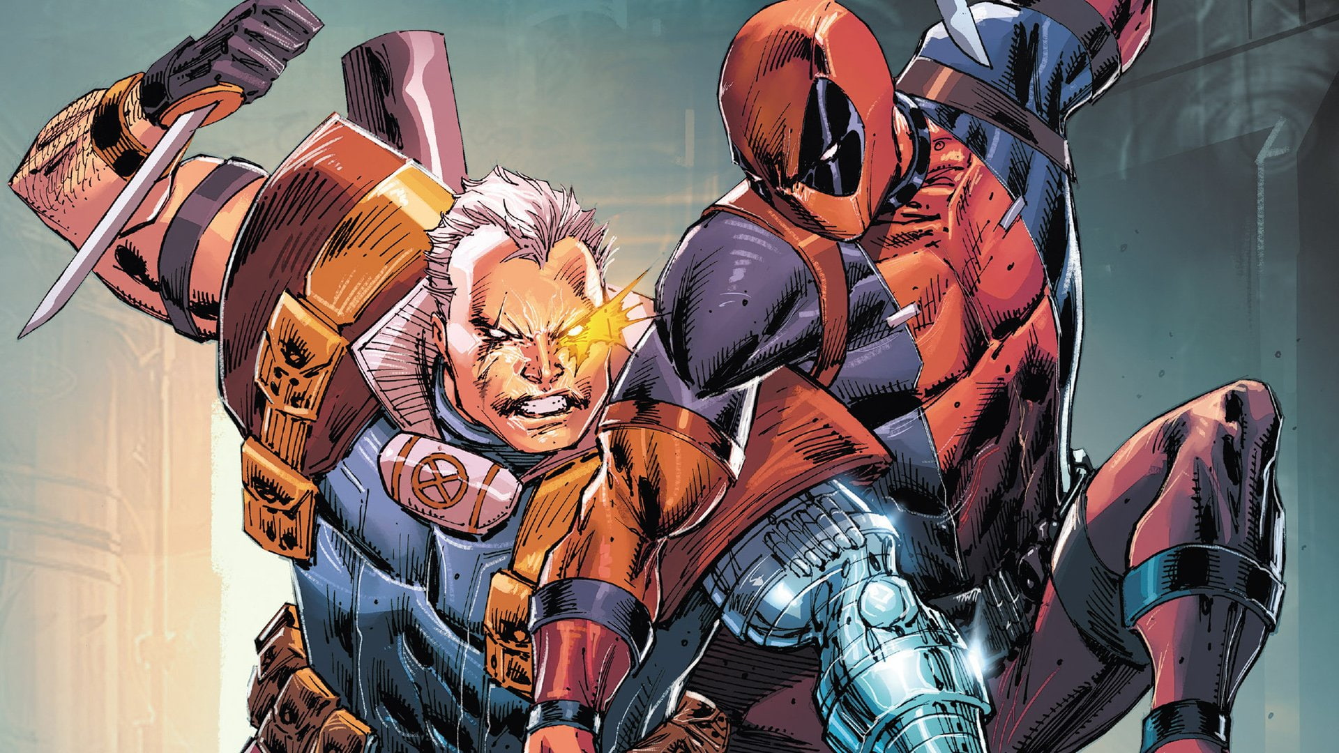 Comics, Deadpool, Cable (Marvel Comics)