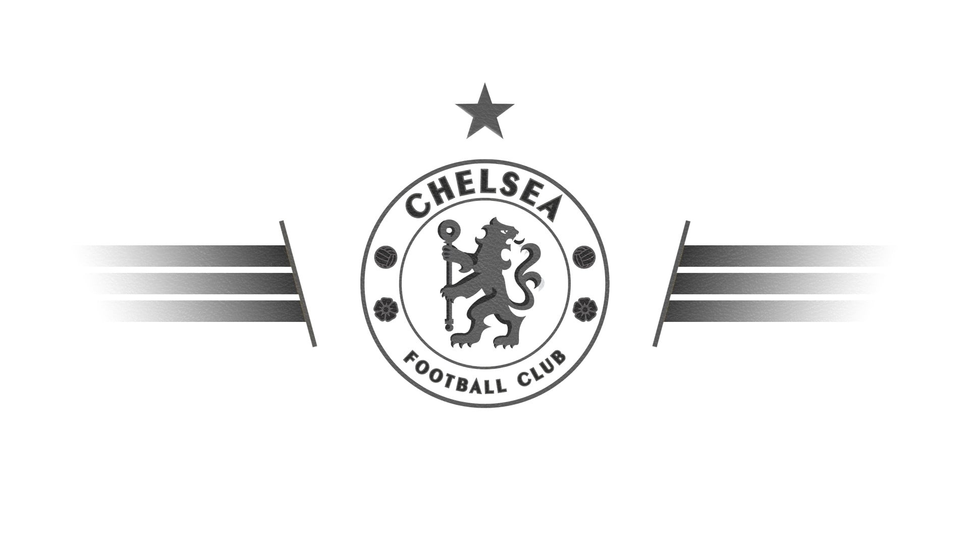 Chelsea FC logo, soccer, soccer clubs, Premier League, close-up