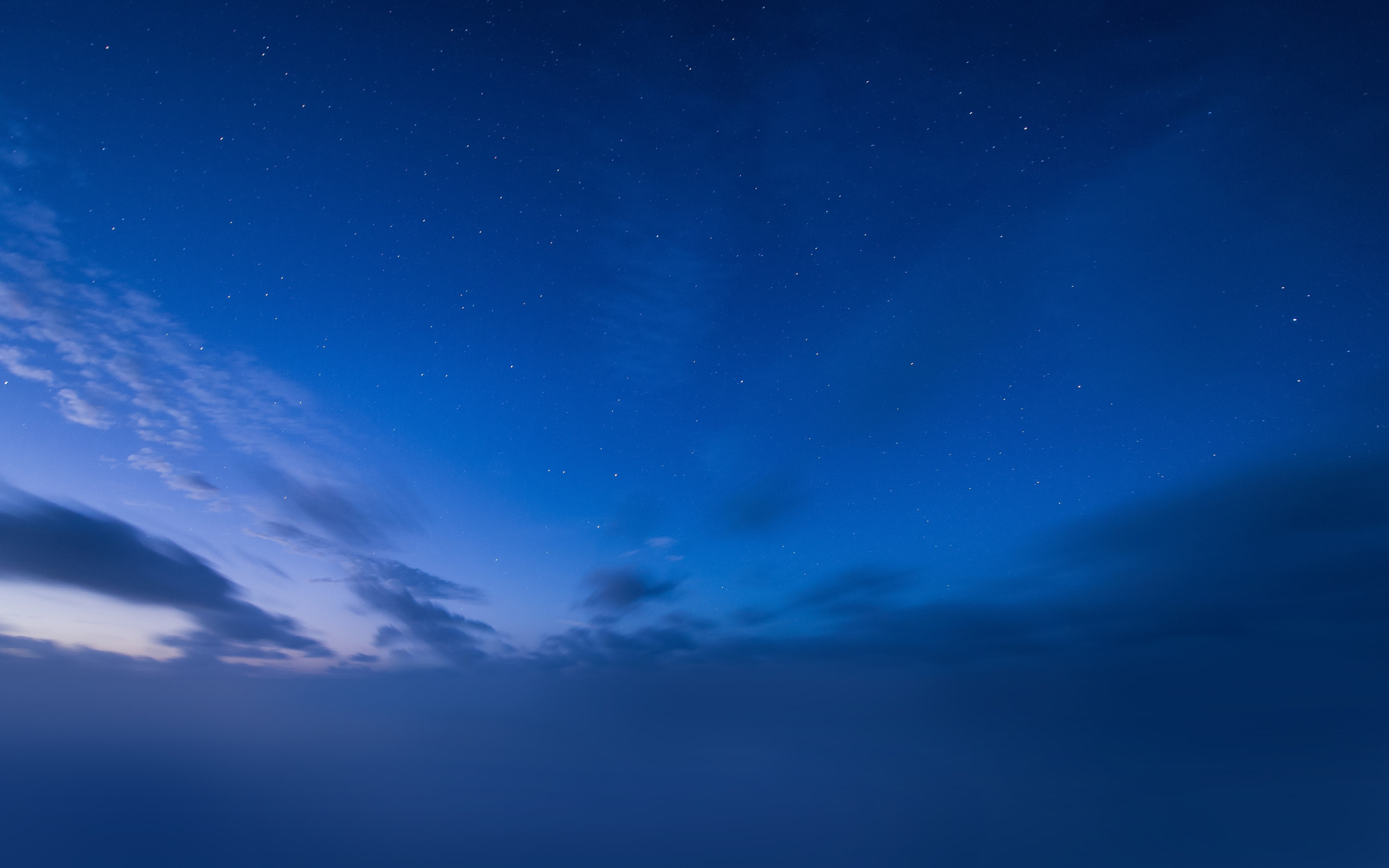 sky 4k hd, blue, space, cloud - sky, star - space, nature, night