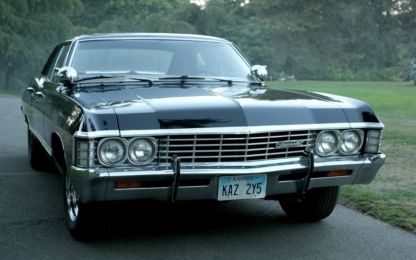 classic black sedan, TV Show, Supernatural