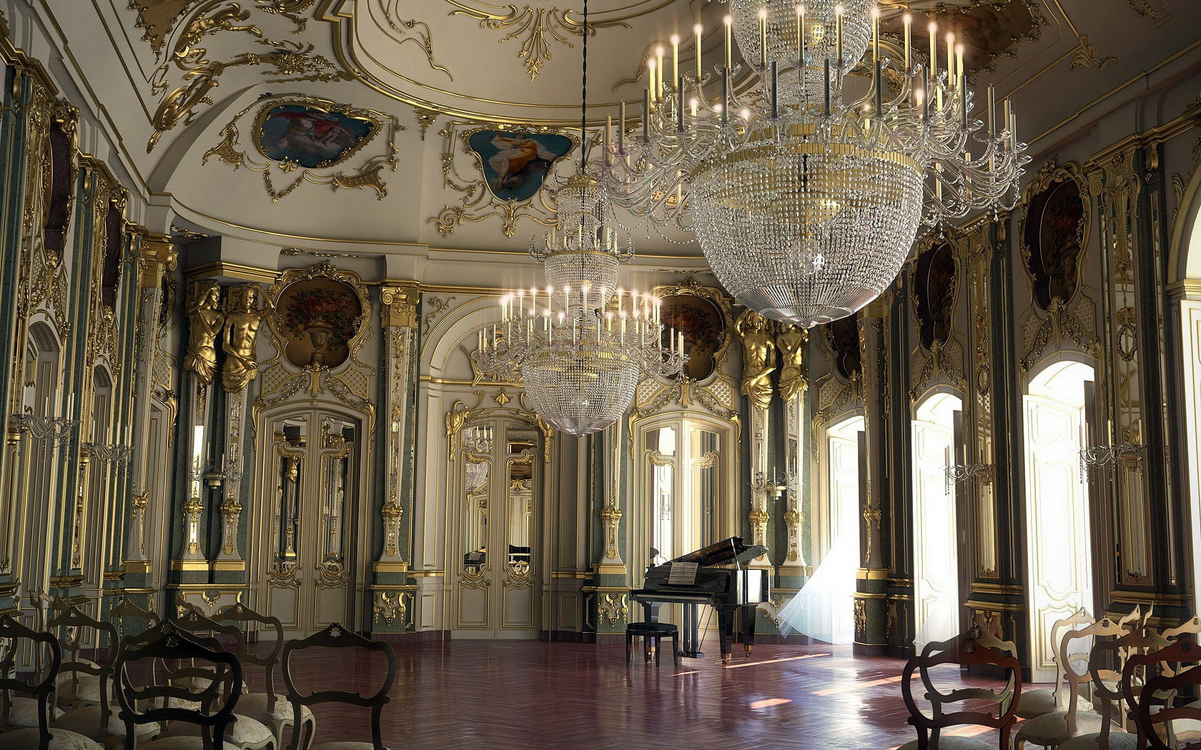 architecture, interior