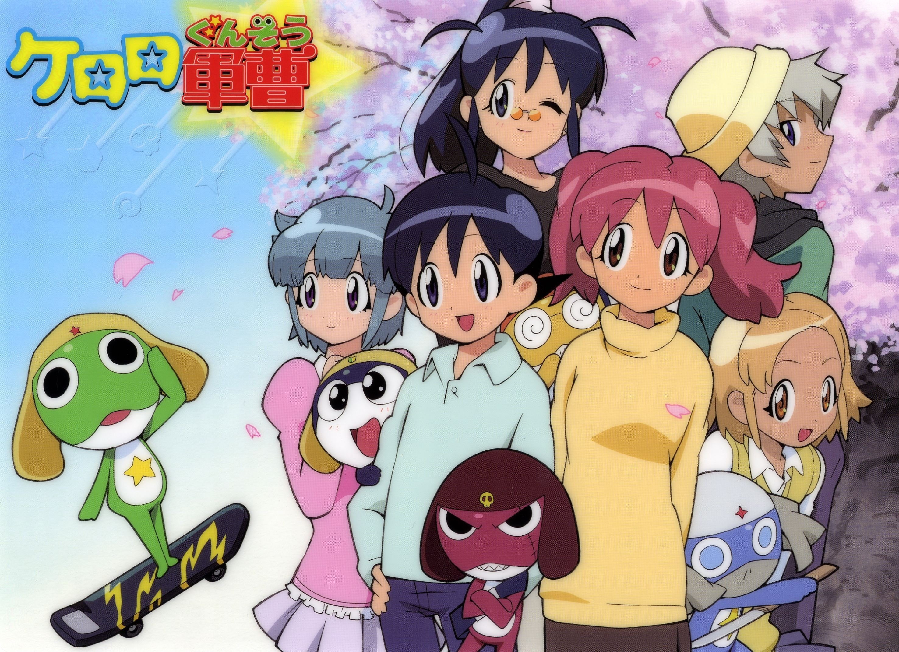 anime, gunso, keroro