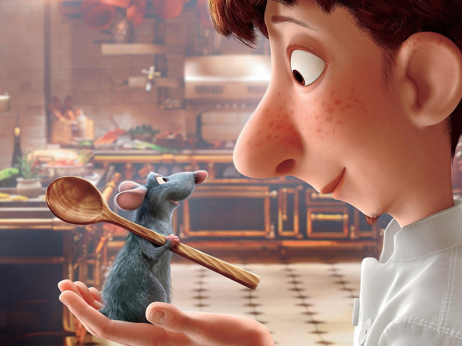 Movie, Ratatouille, Alfredo Linguini (Ratatouille), Mouse, Ratatouille (Movie)