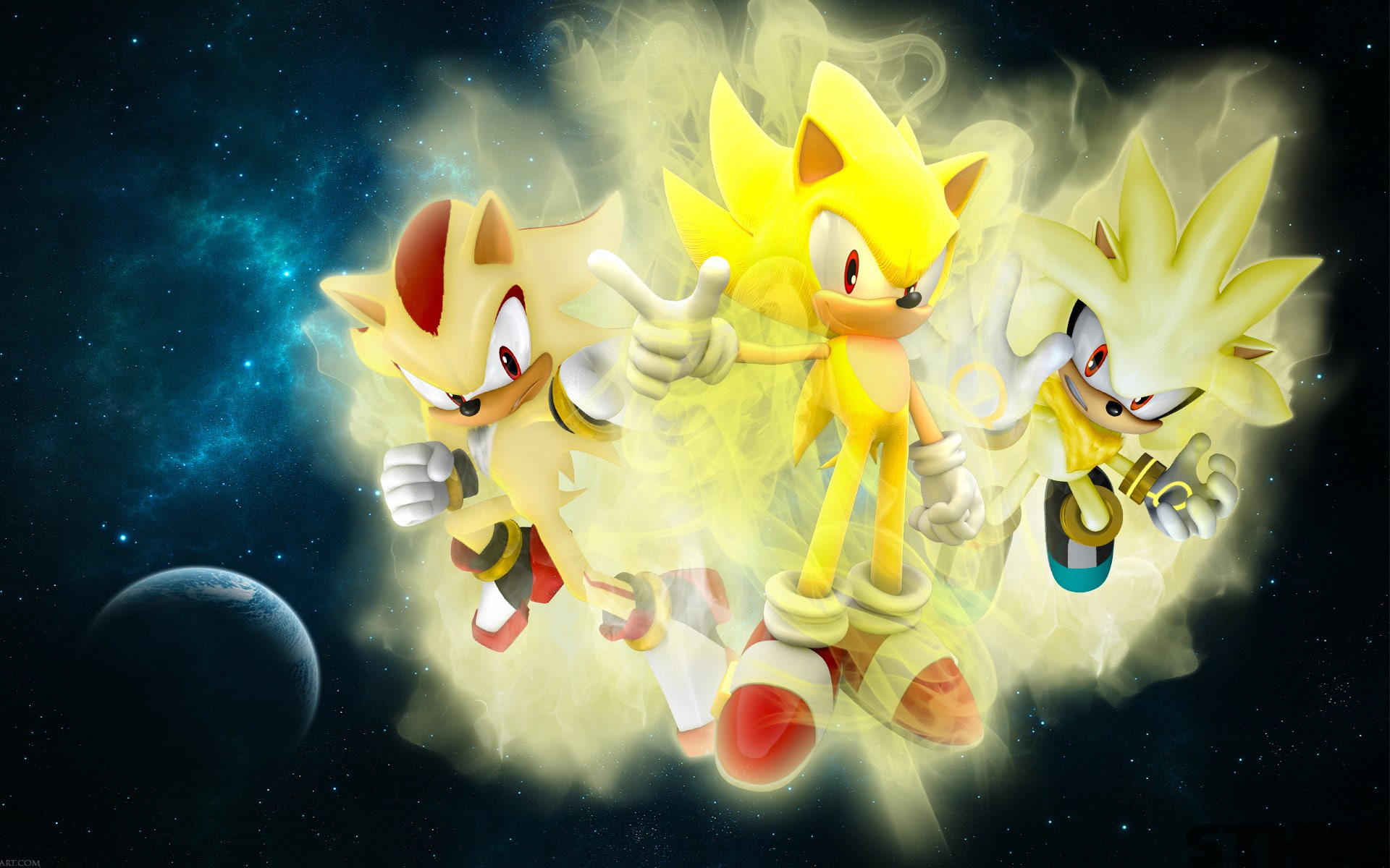 Sonic, Sonic the Hedgehog (2006), Super Shadow, Super Silver