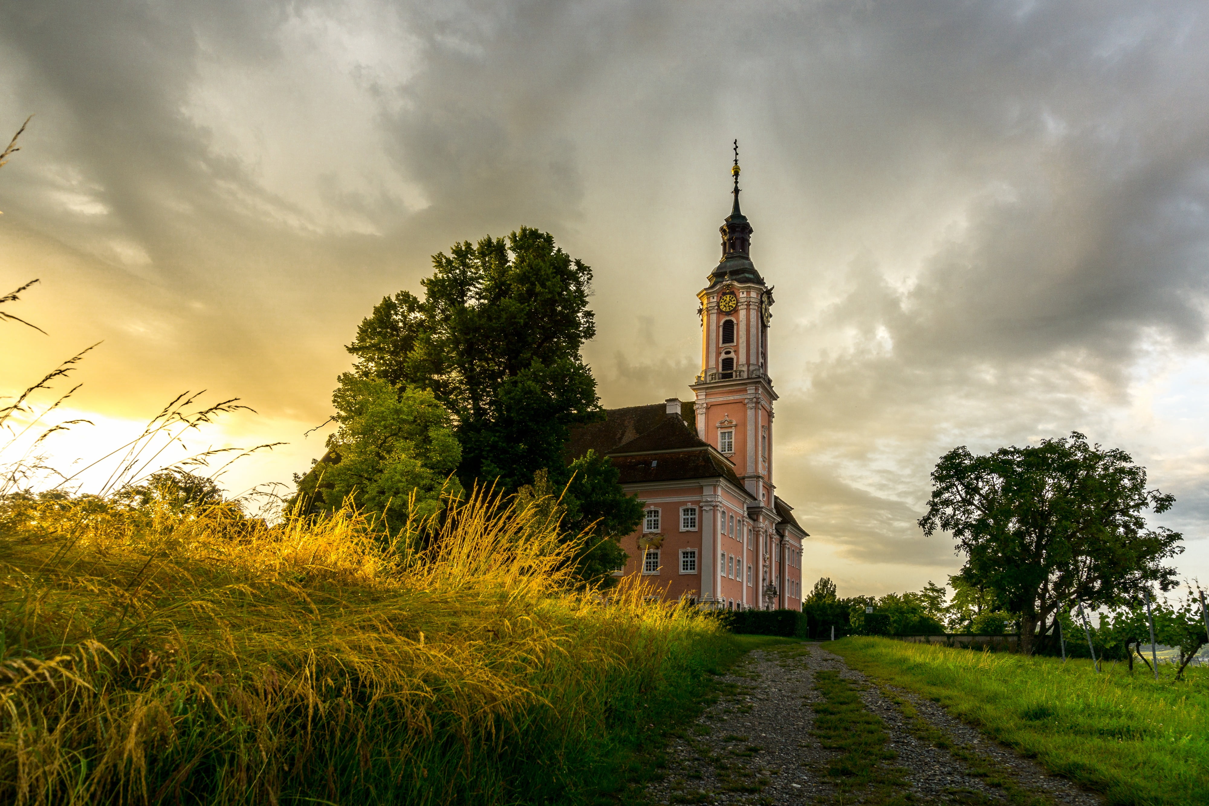 Germany, Church, Baden-Wurttemberg, Birnau, Maurach