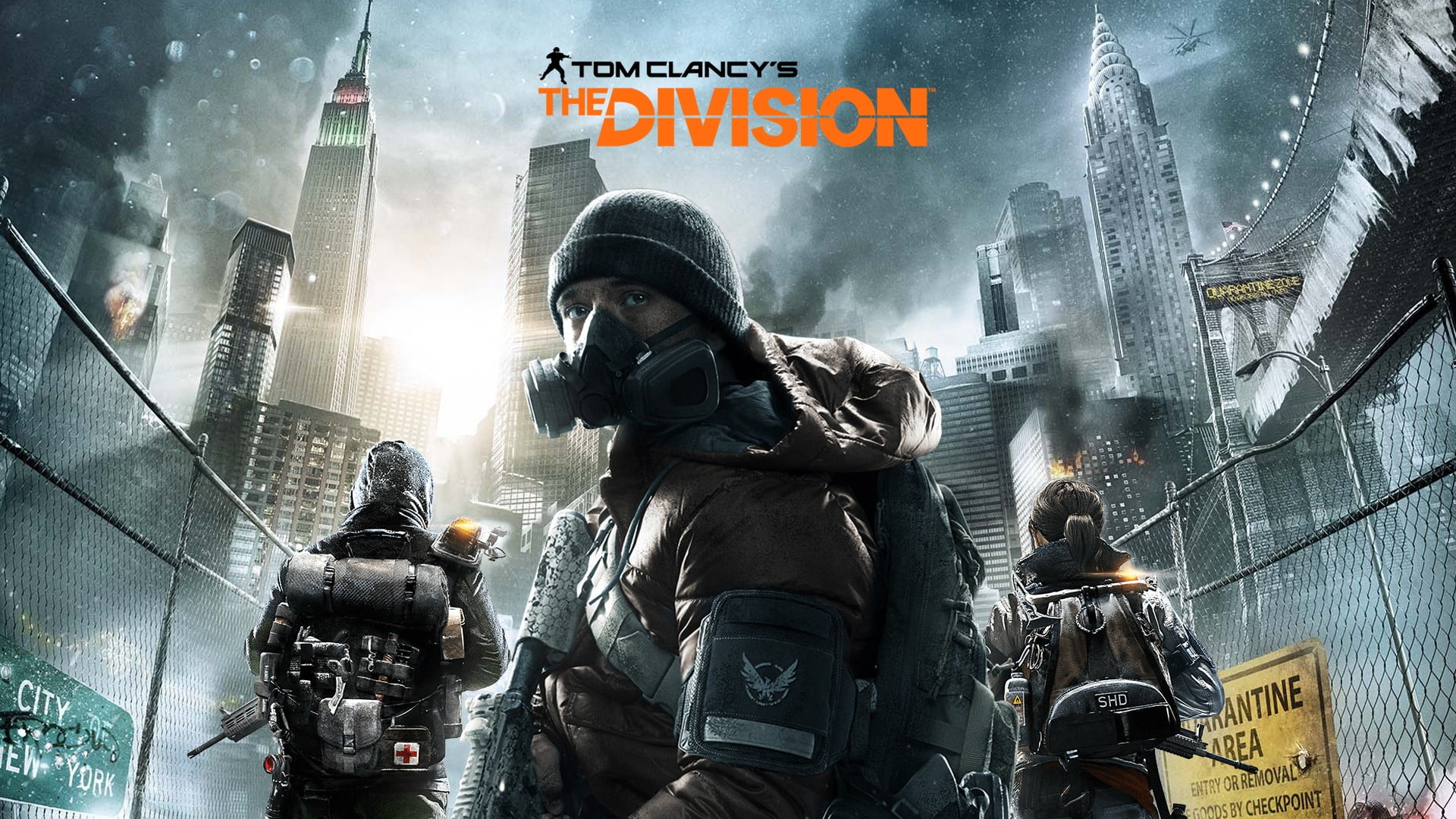 Tom Clancy's The Division game poster, video games, architecture