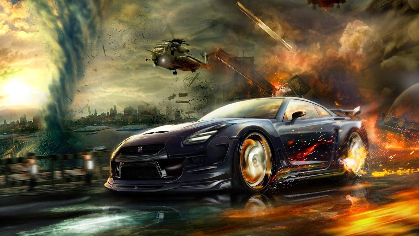 artwork, fantasy Art, Need For Speed: No Limits, Racer, Rally Cars