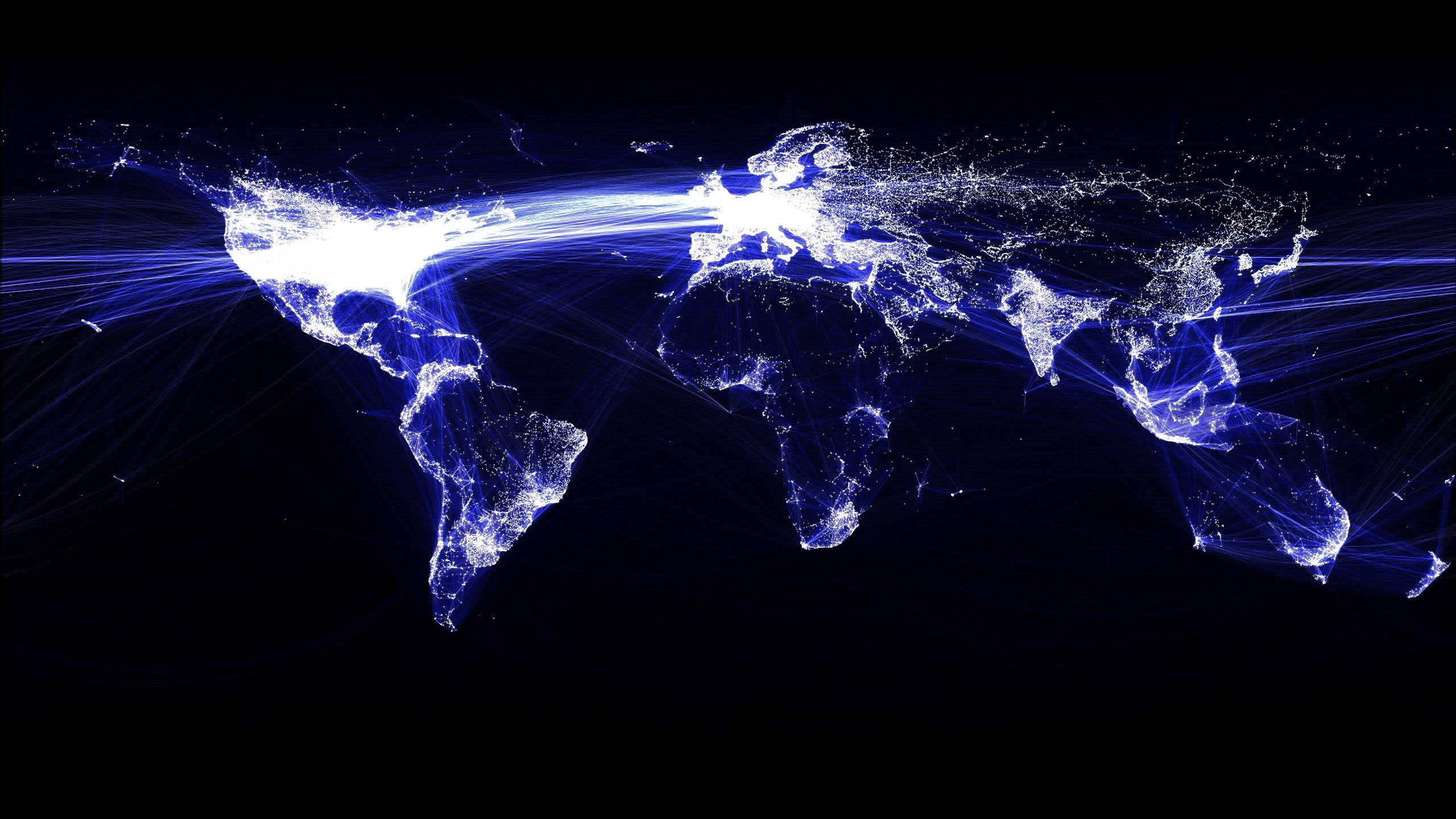 world map