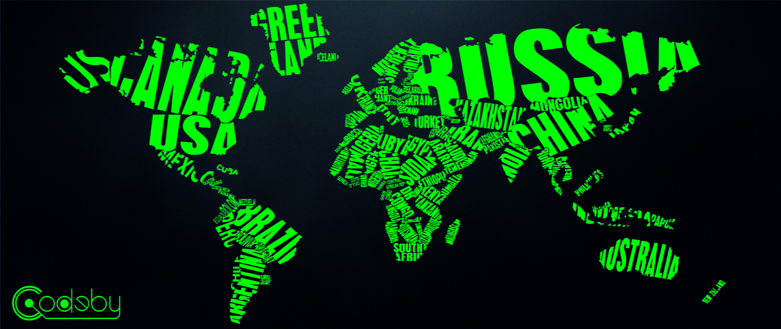 codeby, world map, technology, green color, communication, computer