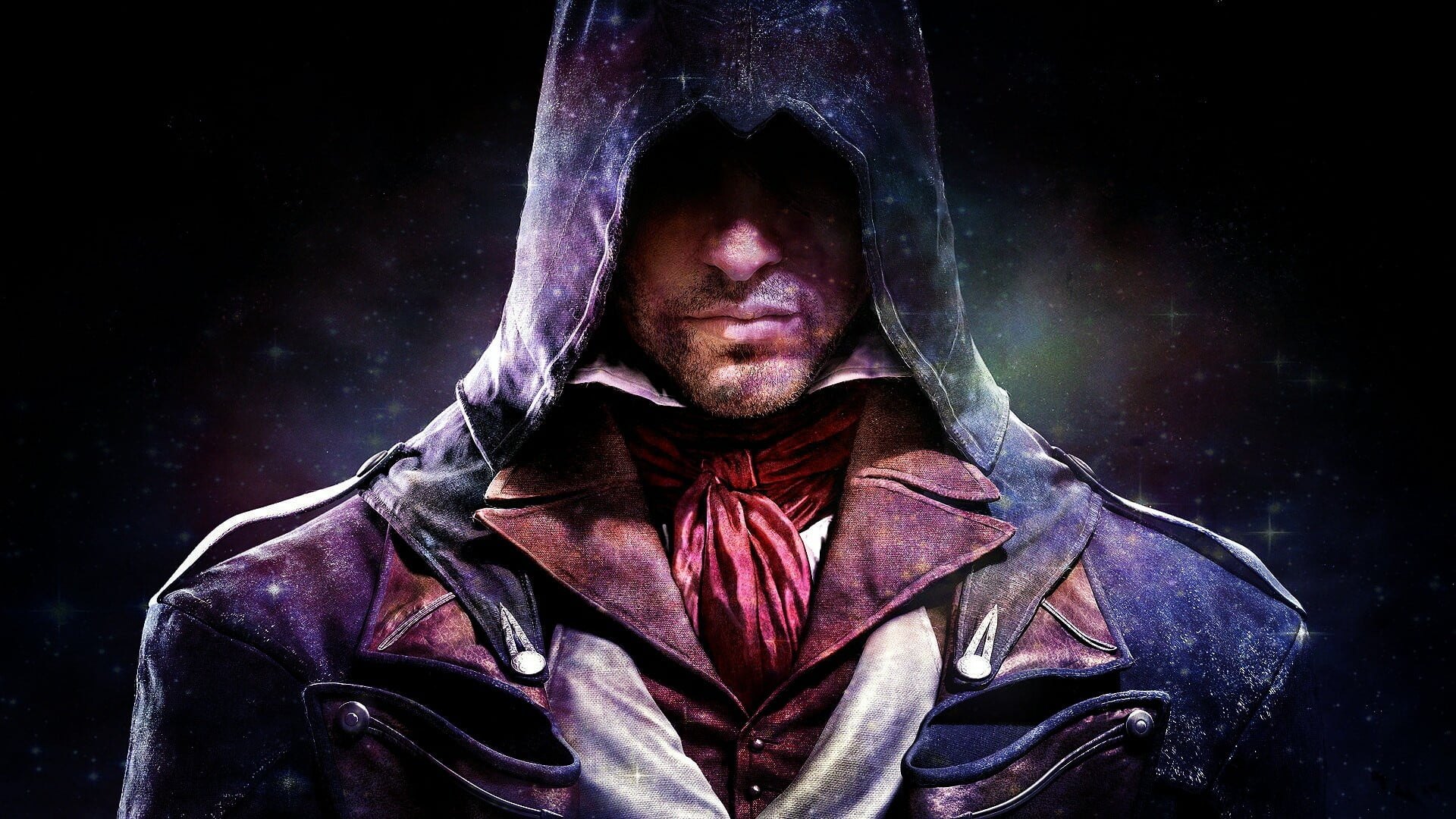 Assassin's Creed wallpaper, edit, portrait, one person, front view