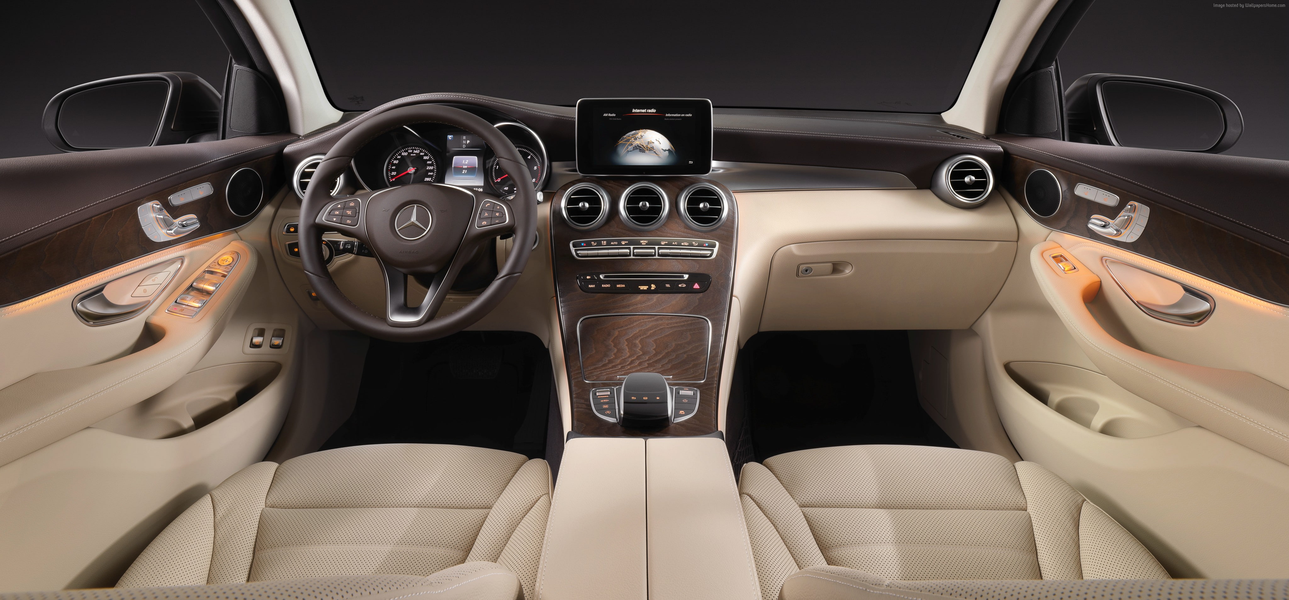 Mercedes-benz Glc klasse, interior, NYIAS 2016, coupe