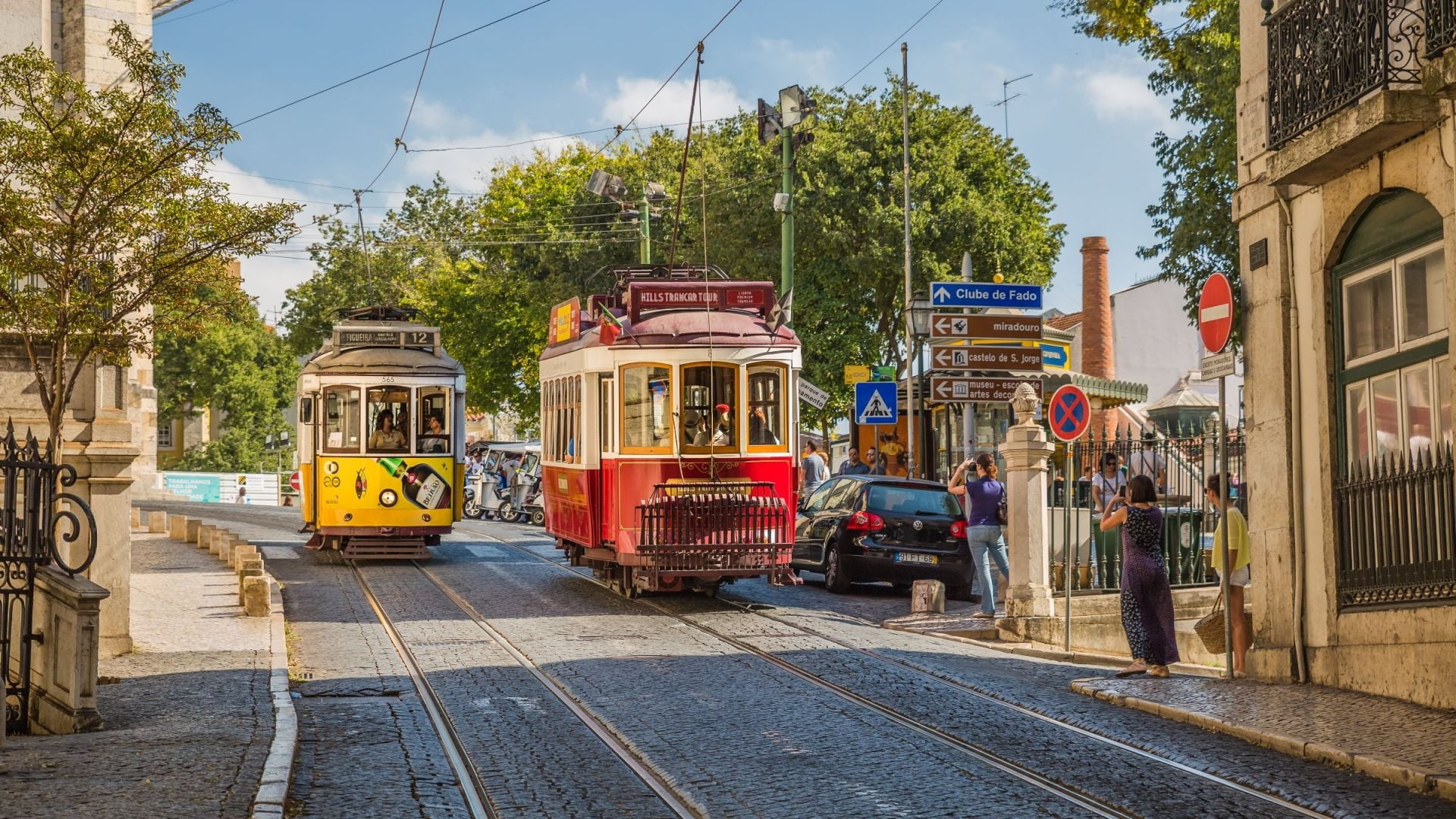 Transport, Trams, Portugal, Lissabon, transportation, mode of transportation