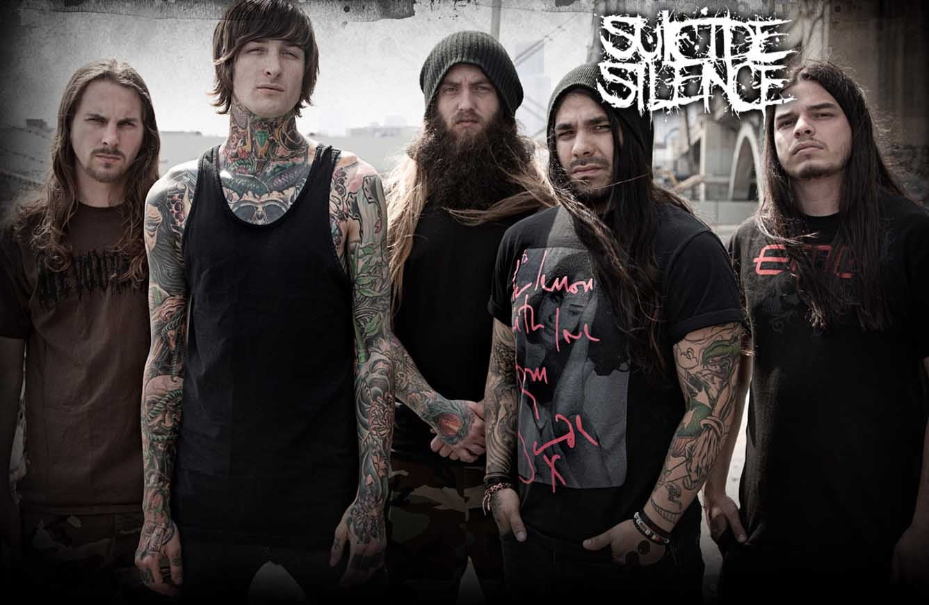 Suicide Silence, Deathcore, Mitch Lucker, band, young adult