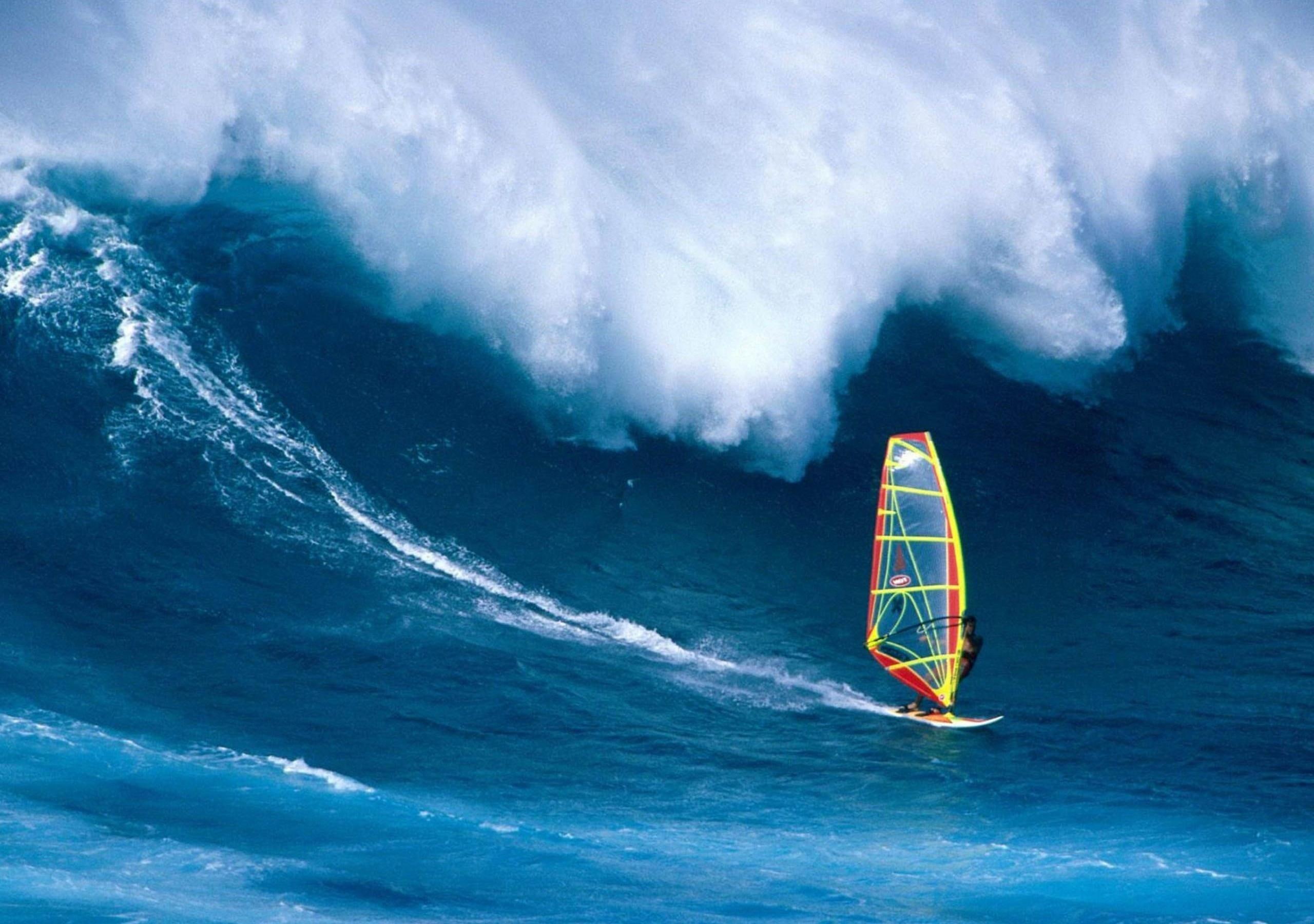 Hawaiian Surfing, water, wave, surfer, surfboard