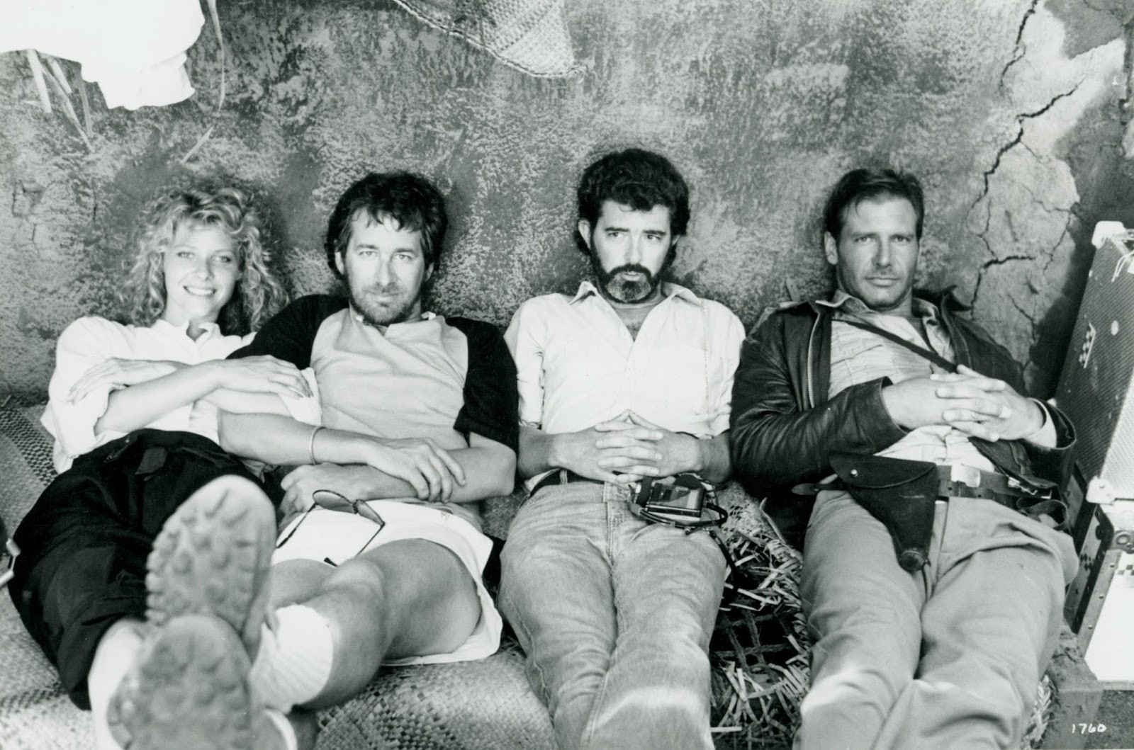 men, Film directors, Steven Spielberg, jeans, monochrome, celebrity