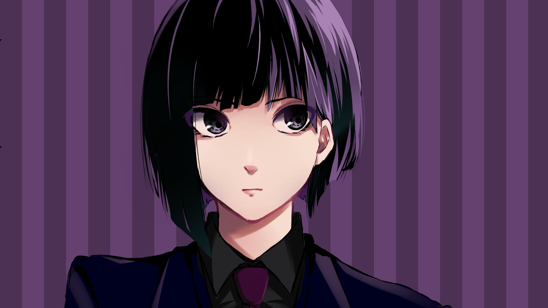 anime, Ui Koori, Tokyo Ghoul, Tokyo Ghoul:re, anime girls, tie