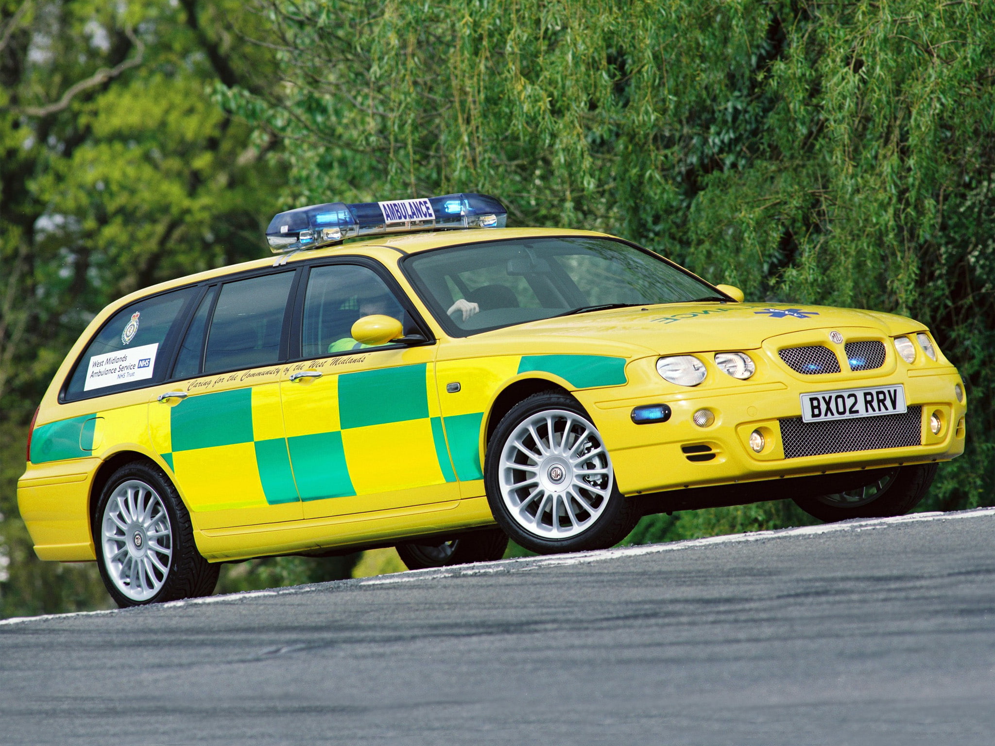 2001, ambulance, emergency, m g, stationwagon, zt t