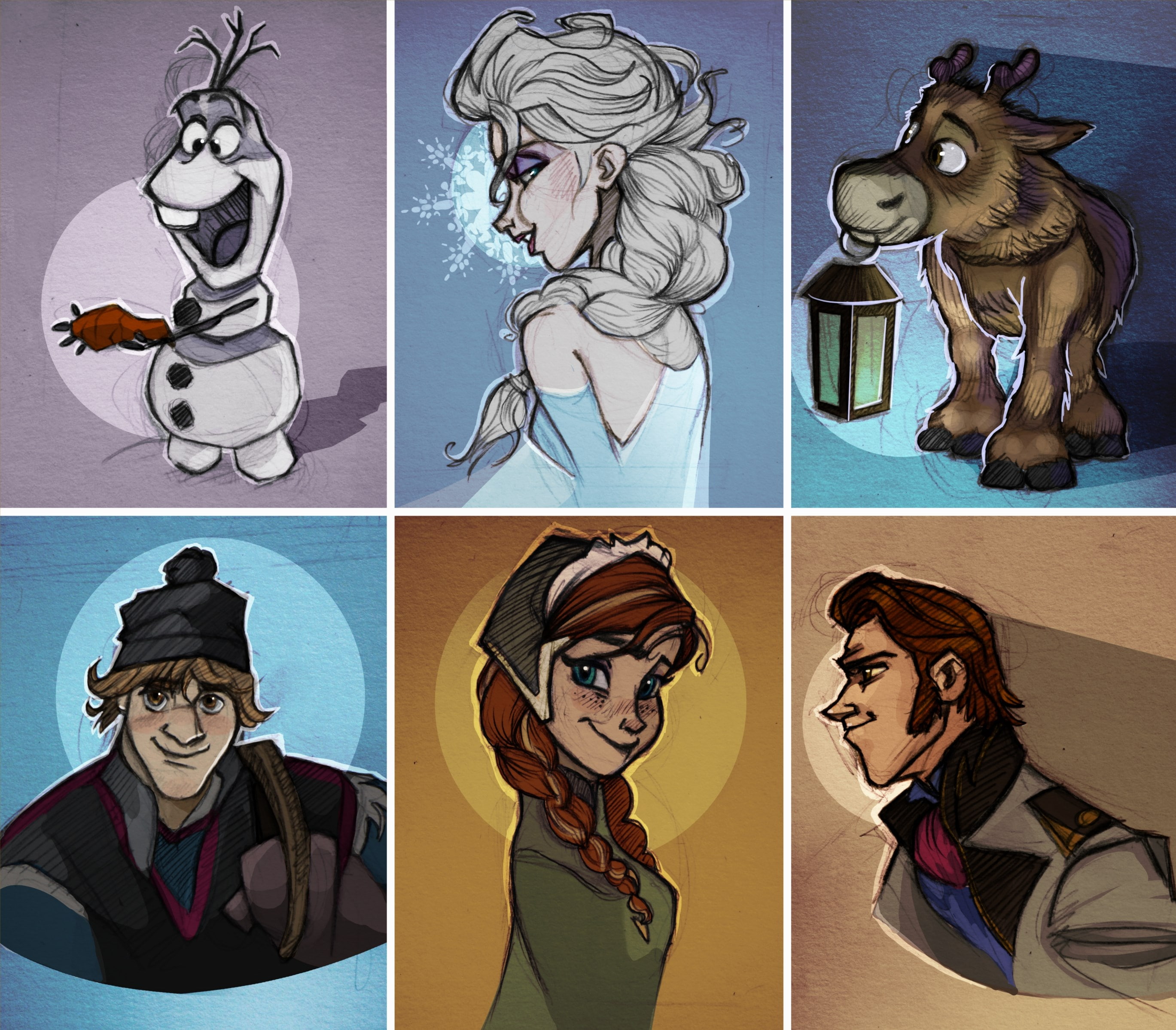 frozen, representation, art and craft, digital composite, human representation
