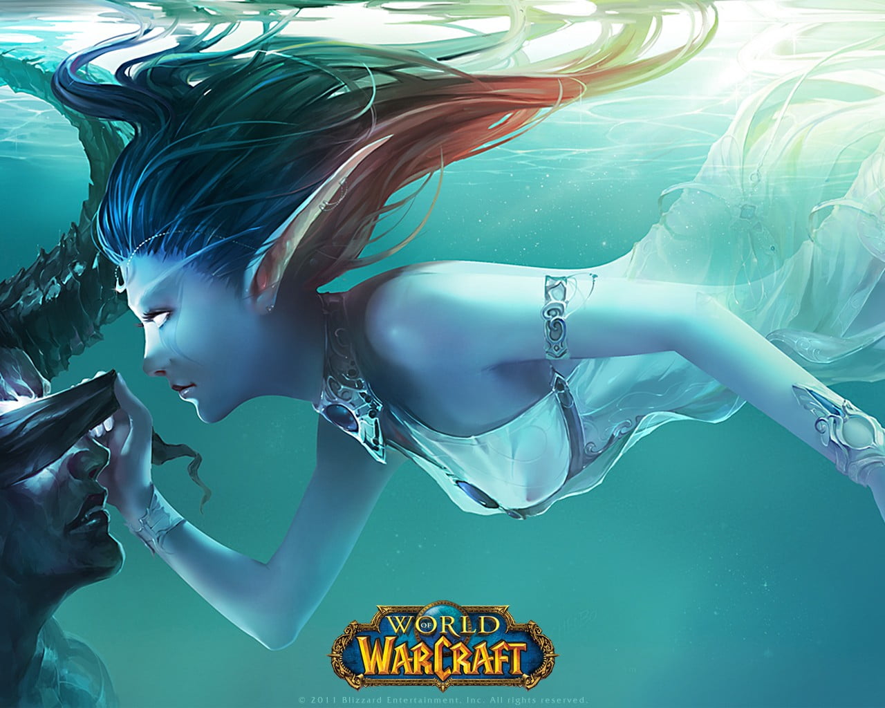 World of Warcraft Naga race HD wallpaper, Illidan Stormrage, video games