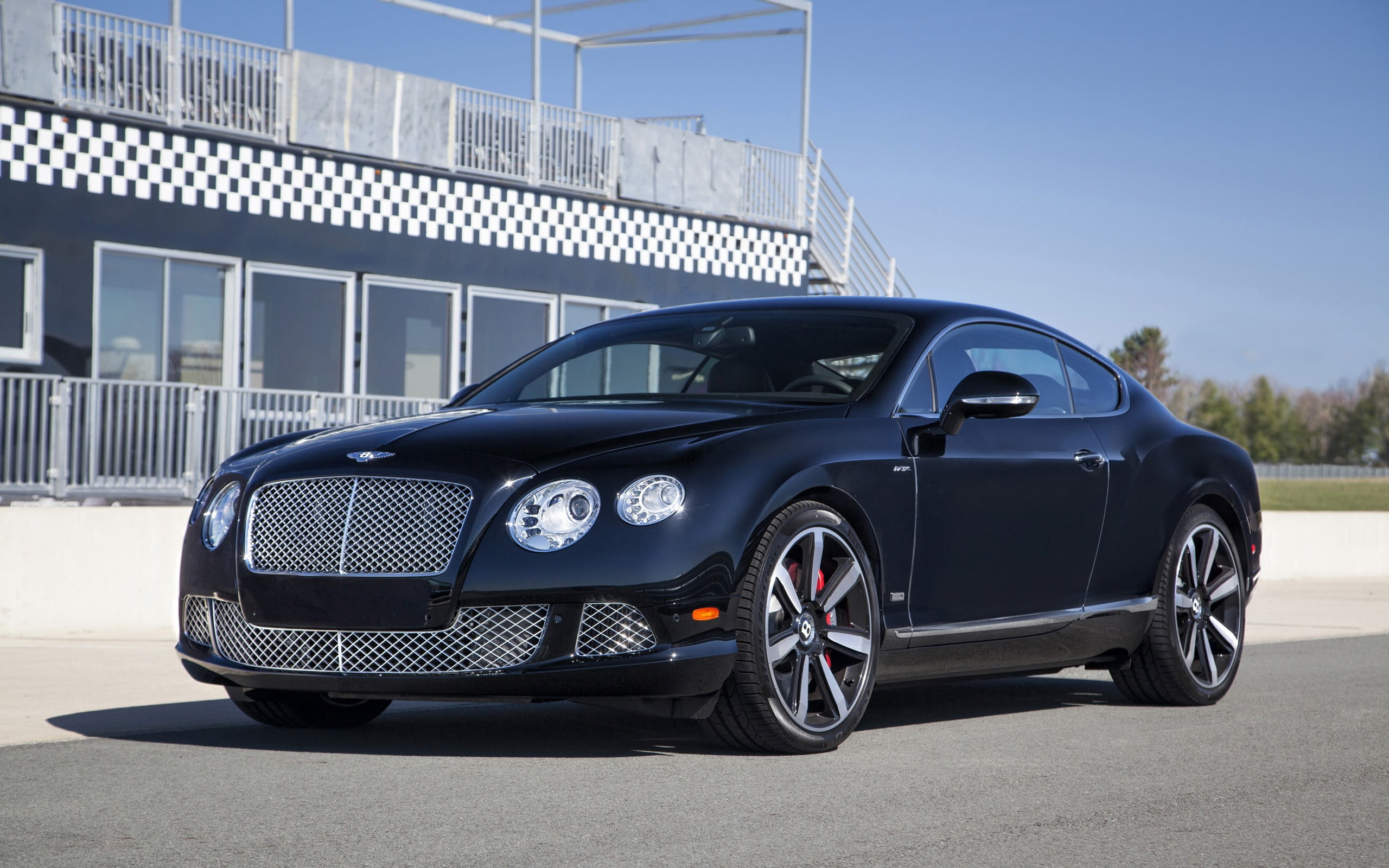 black Bentley Continental GT coupe, cars, style, land Vehicle