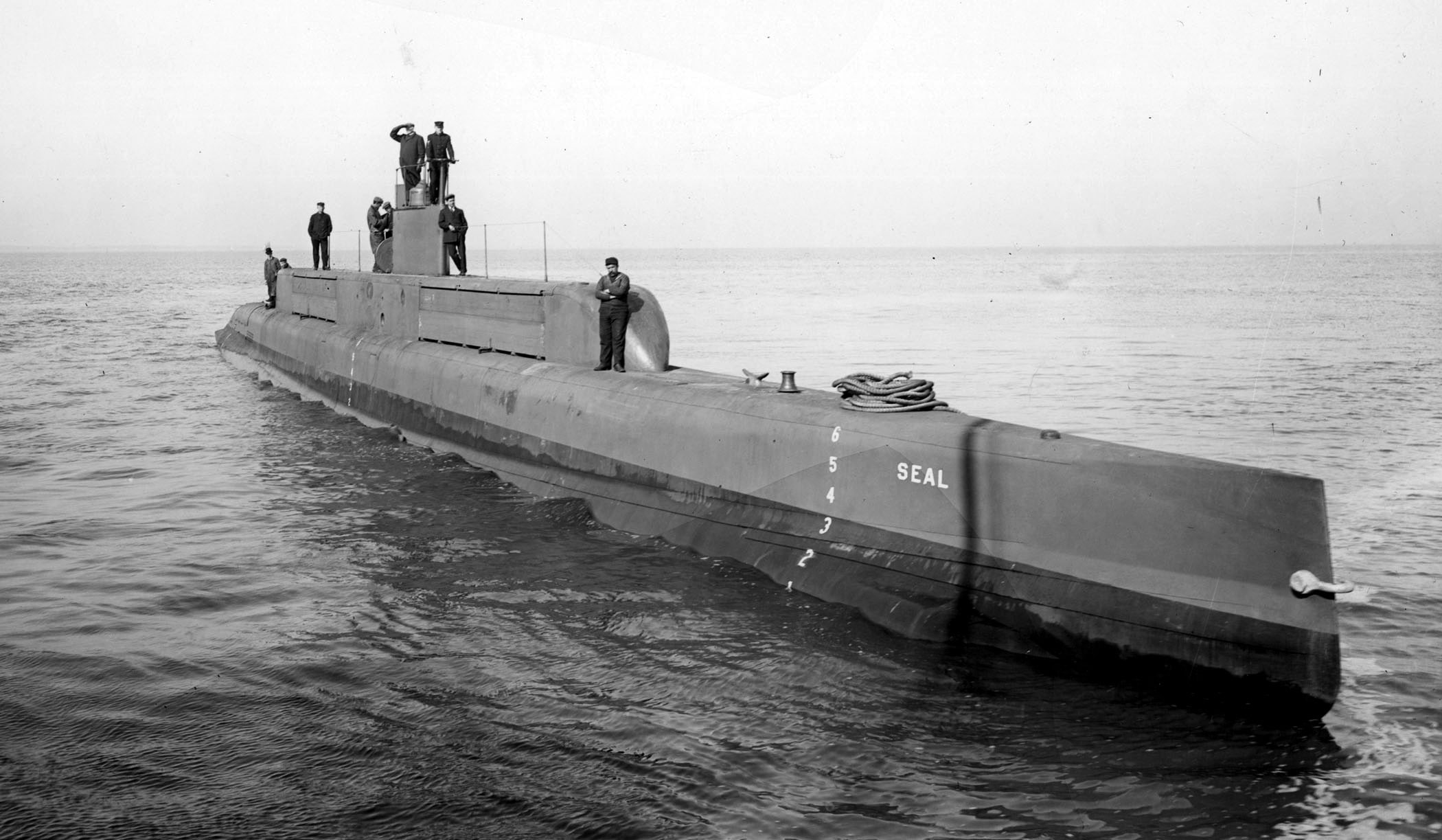 submarine, USS Seal, United States Navy, military, vintage