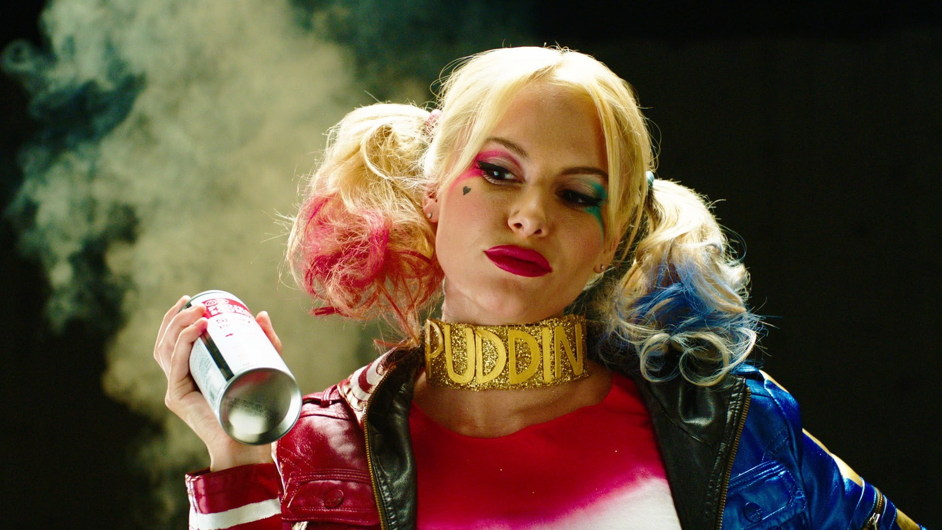 Harley Quinn, cosplay, DC Comics, portrait, adult, women, hair