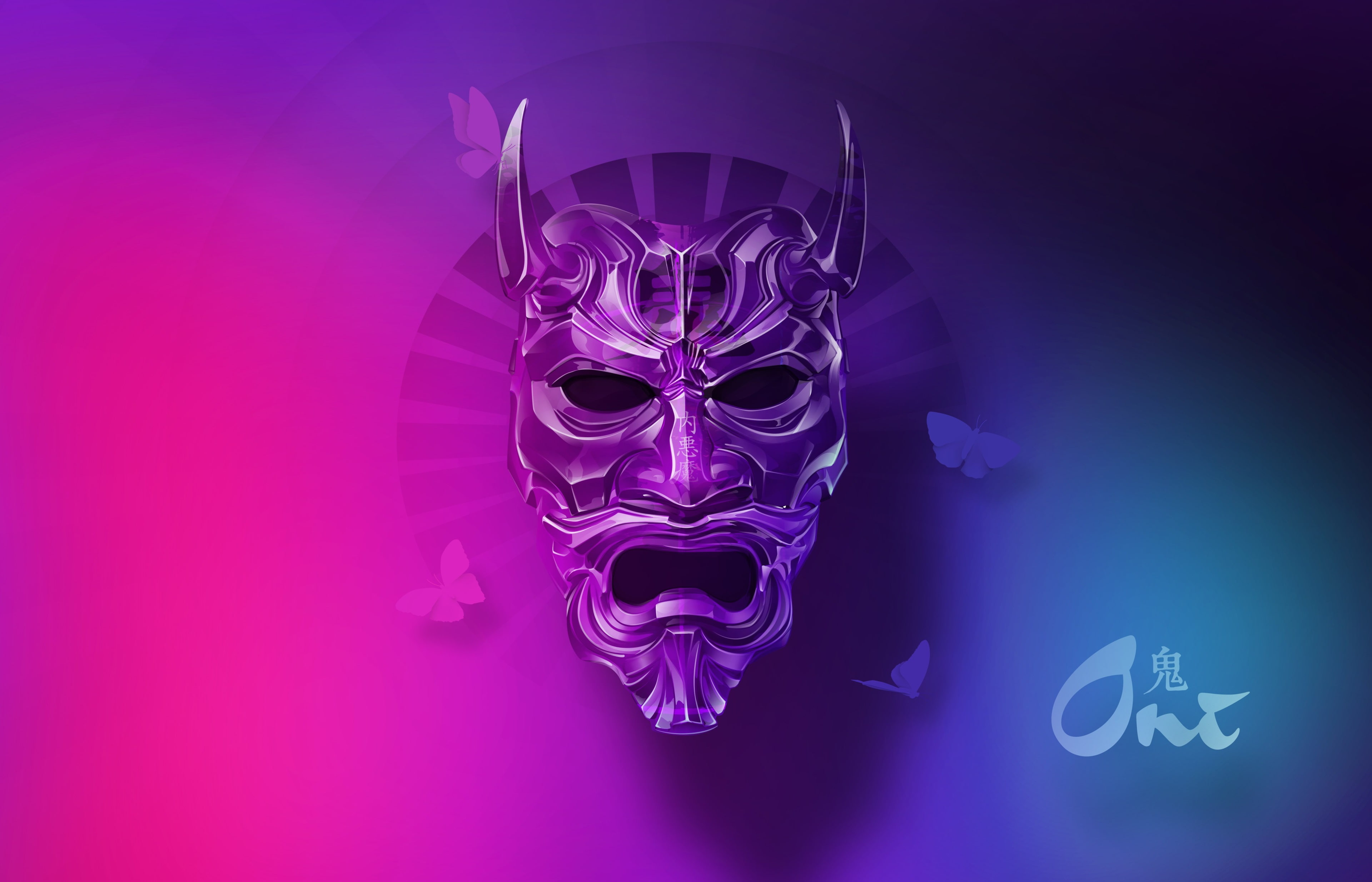 oni mask 4k desktops